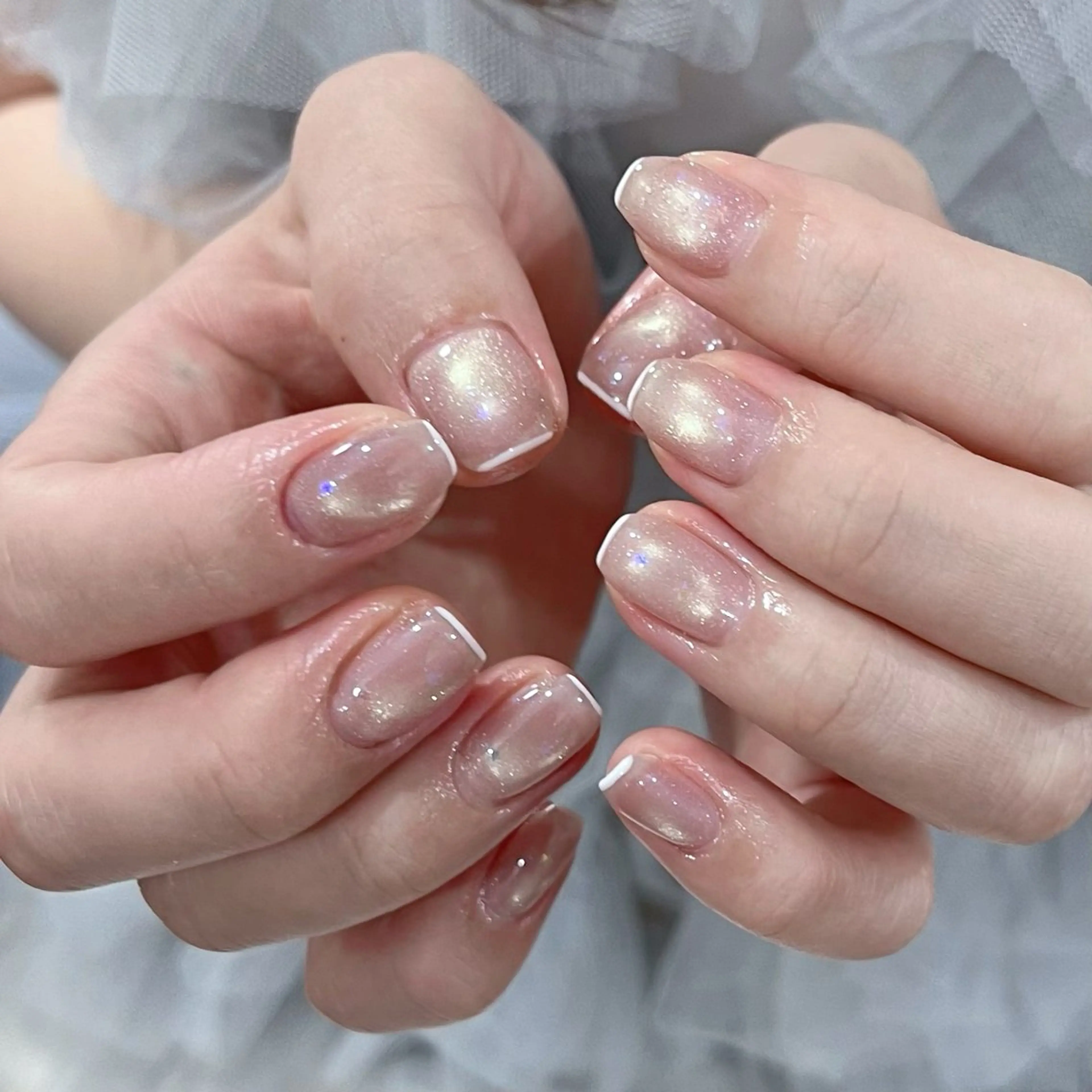 ネイル 韓国ネイル ワンホンネイル ハンドネイル ハンドケア Chang _Nailのネイルデザイン