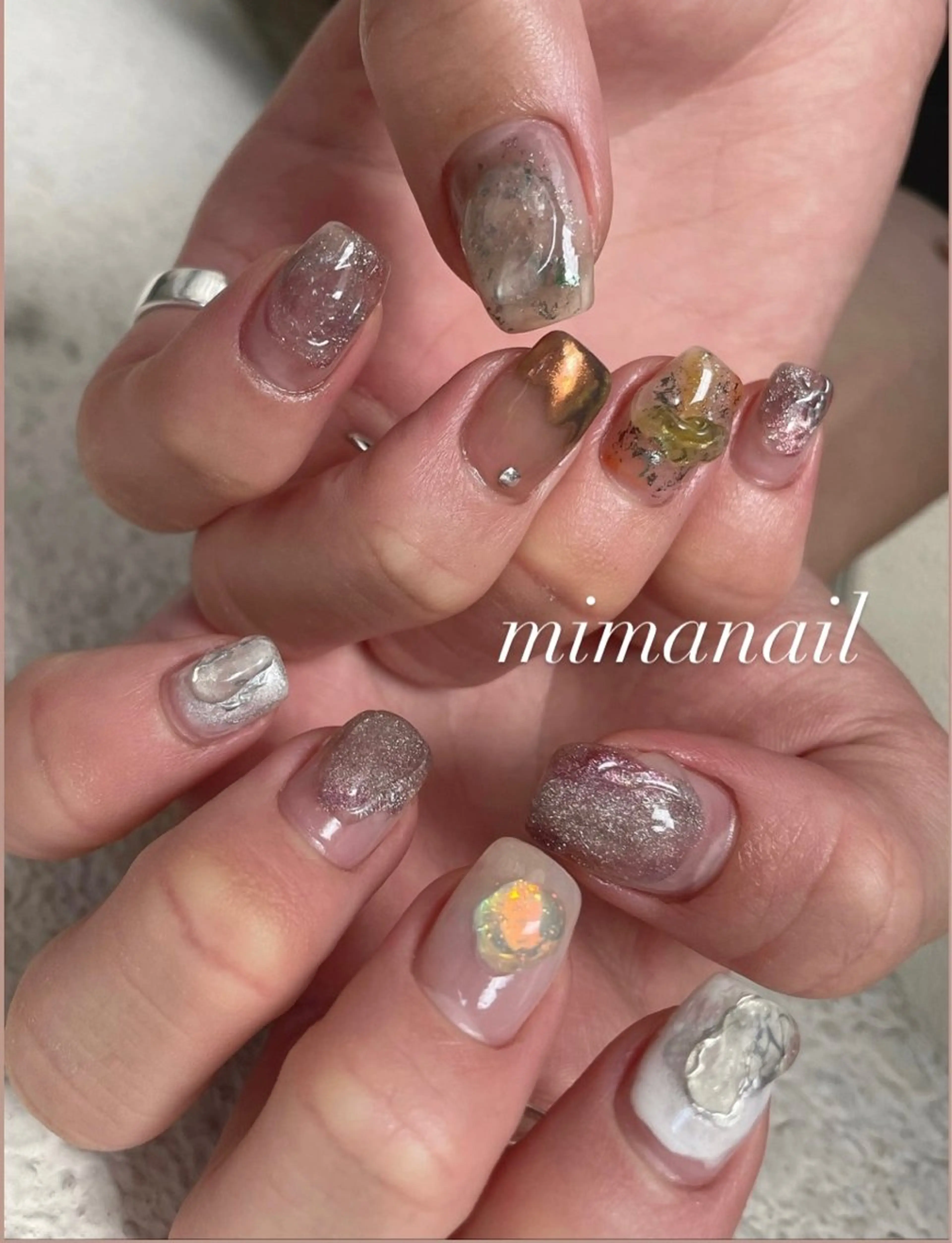 ネイル ハンドネイル mima nailのネイルデザイン