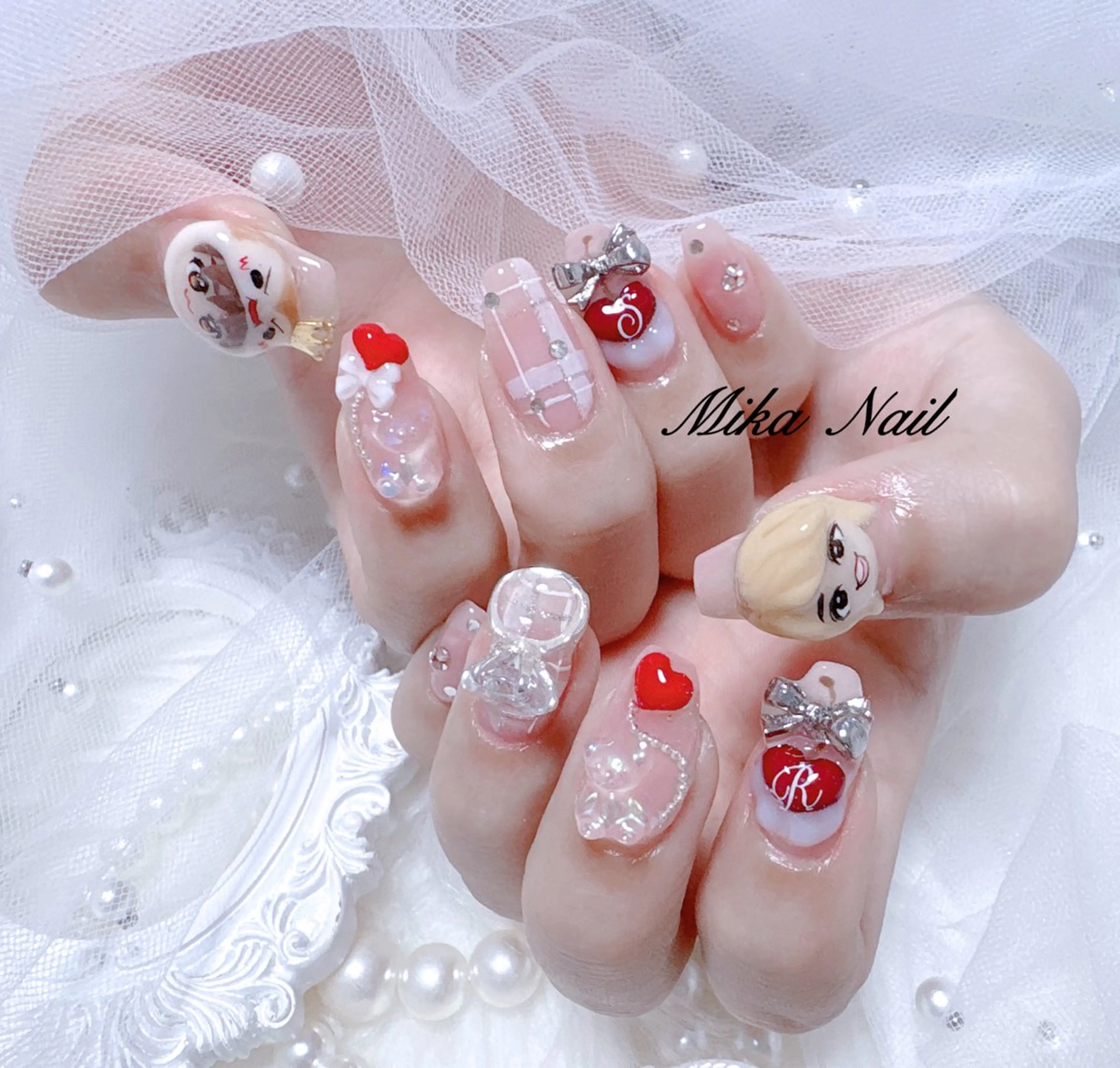 ネイル 持ち込み Mika Nailのネイルデザイン