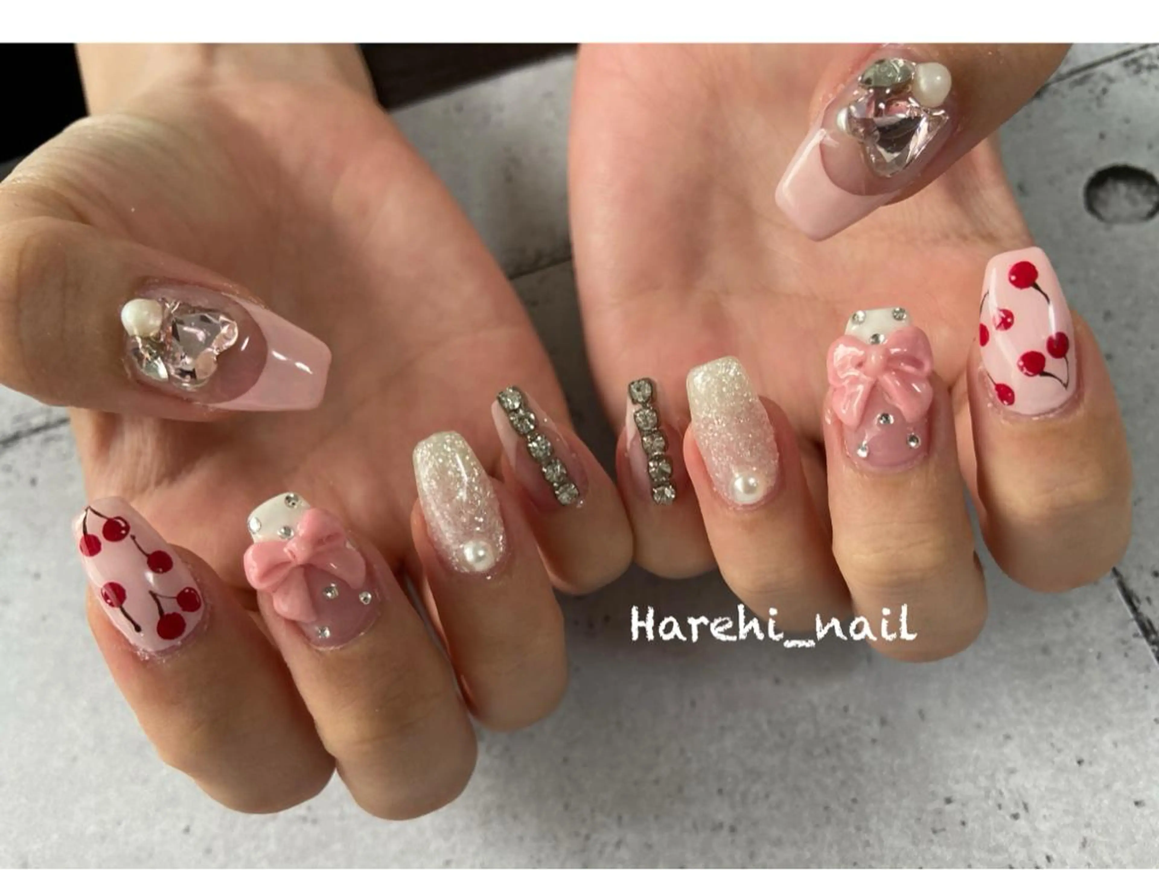 ネイル ハンドネイル Harehi_ nailのネイルデザイン