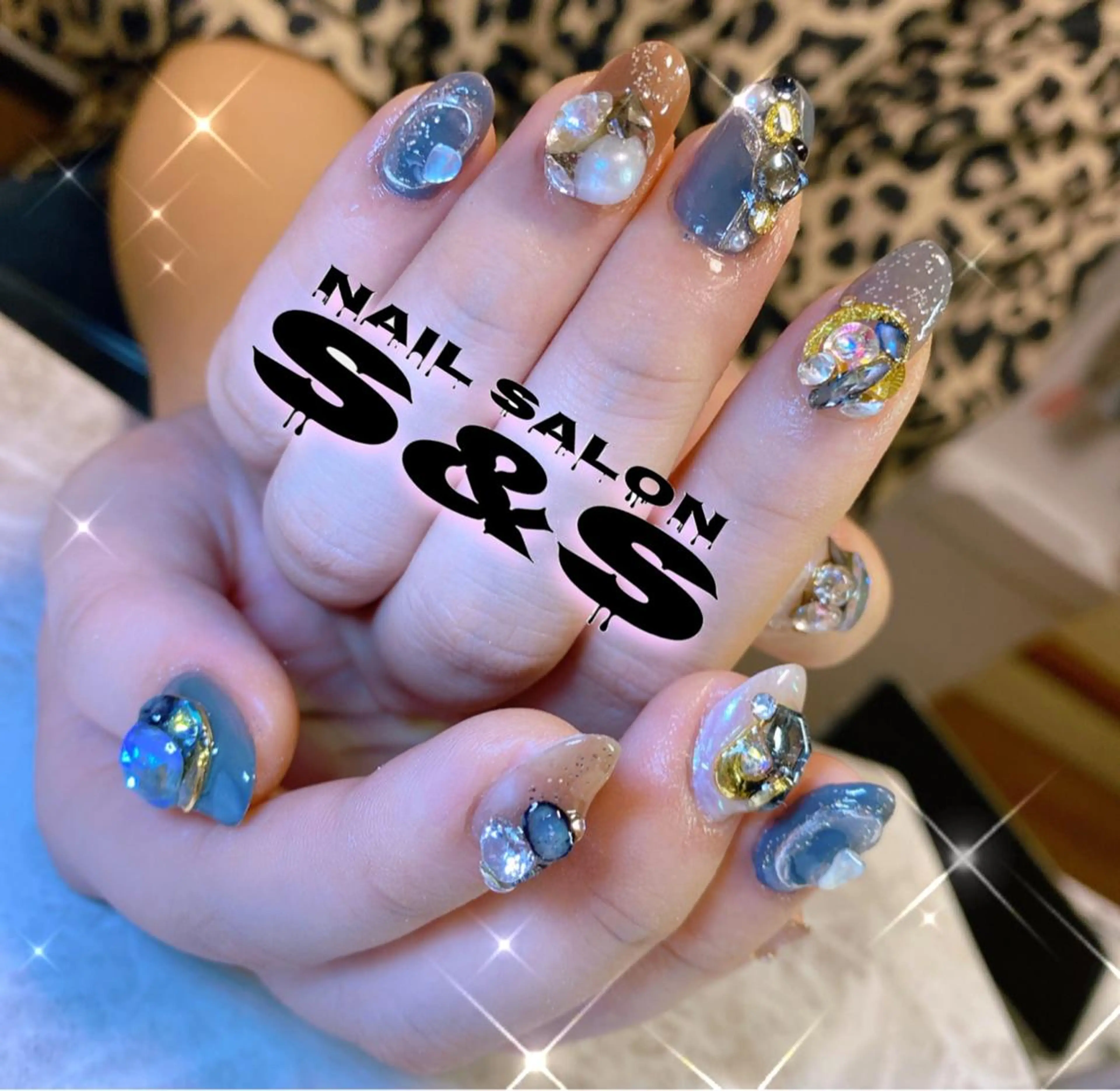 ネイル 長さ出し メンズネイル 持ち込み スカルプネイル S&S 村田小百合のネイルデザイン