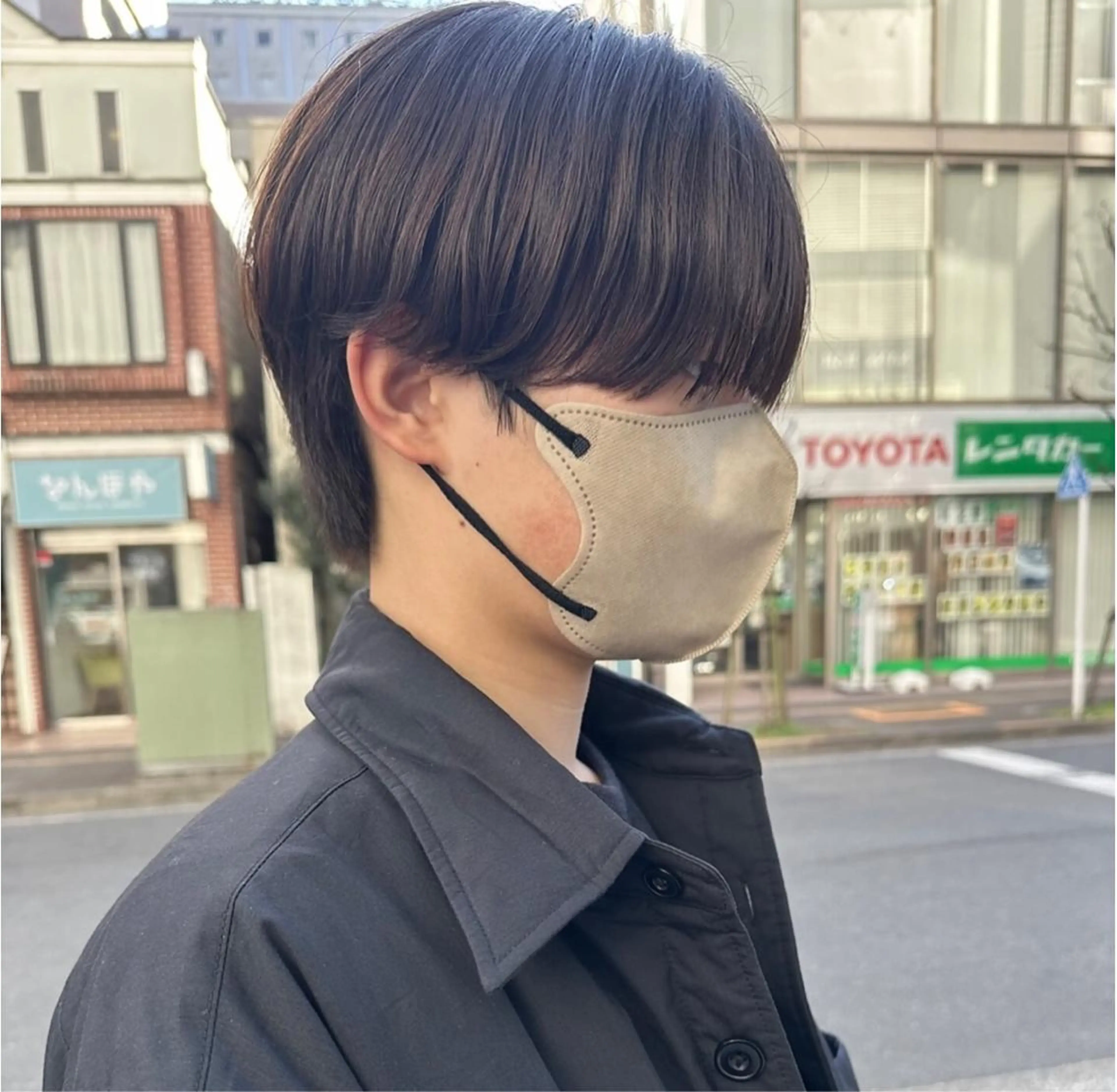 メンズ メンズブリーチ メンズインナーカラー キムラリホ/ 国立美容室の眉毛・アイブロウイメージ