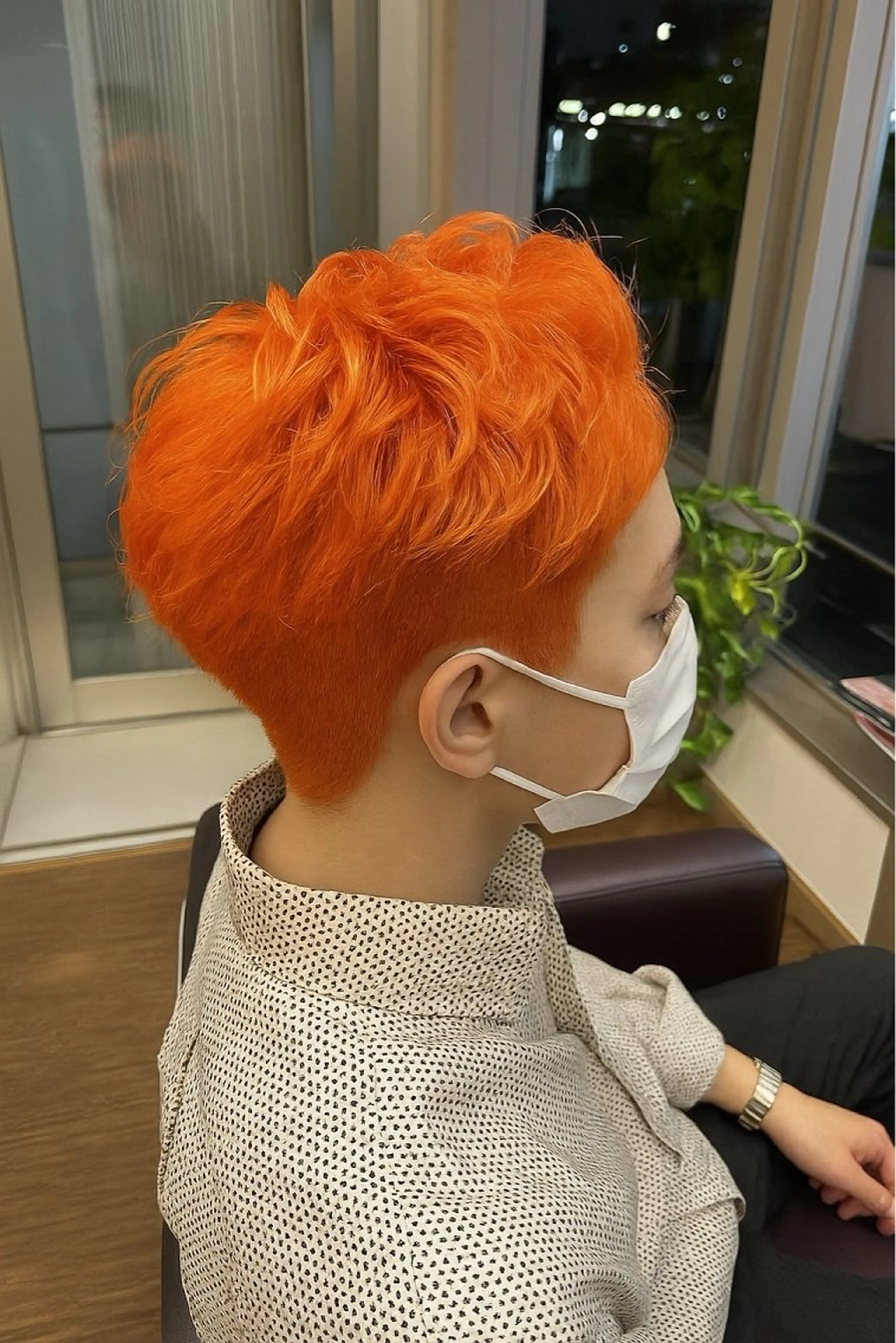 カラー オレンジ カット ヘアカラー VISAGE   join所属・コバヤシ ユウスケのヘアスタイル