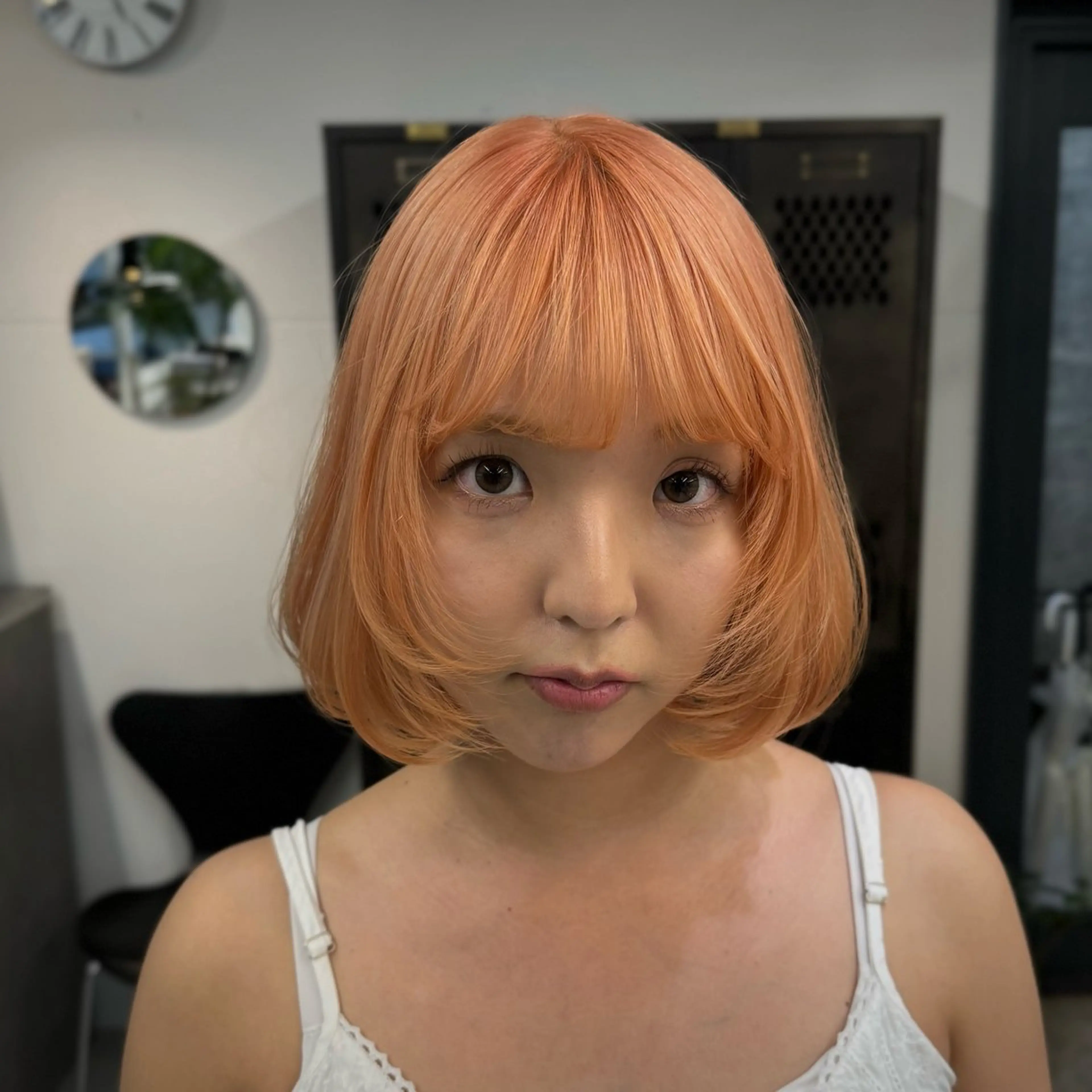 人気②✨【新規平日限定🉐】【ケアブリーチ付】🩵カット+ ケアブリーチWカラー+Aujua4Stepトリートメント🩵の写真