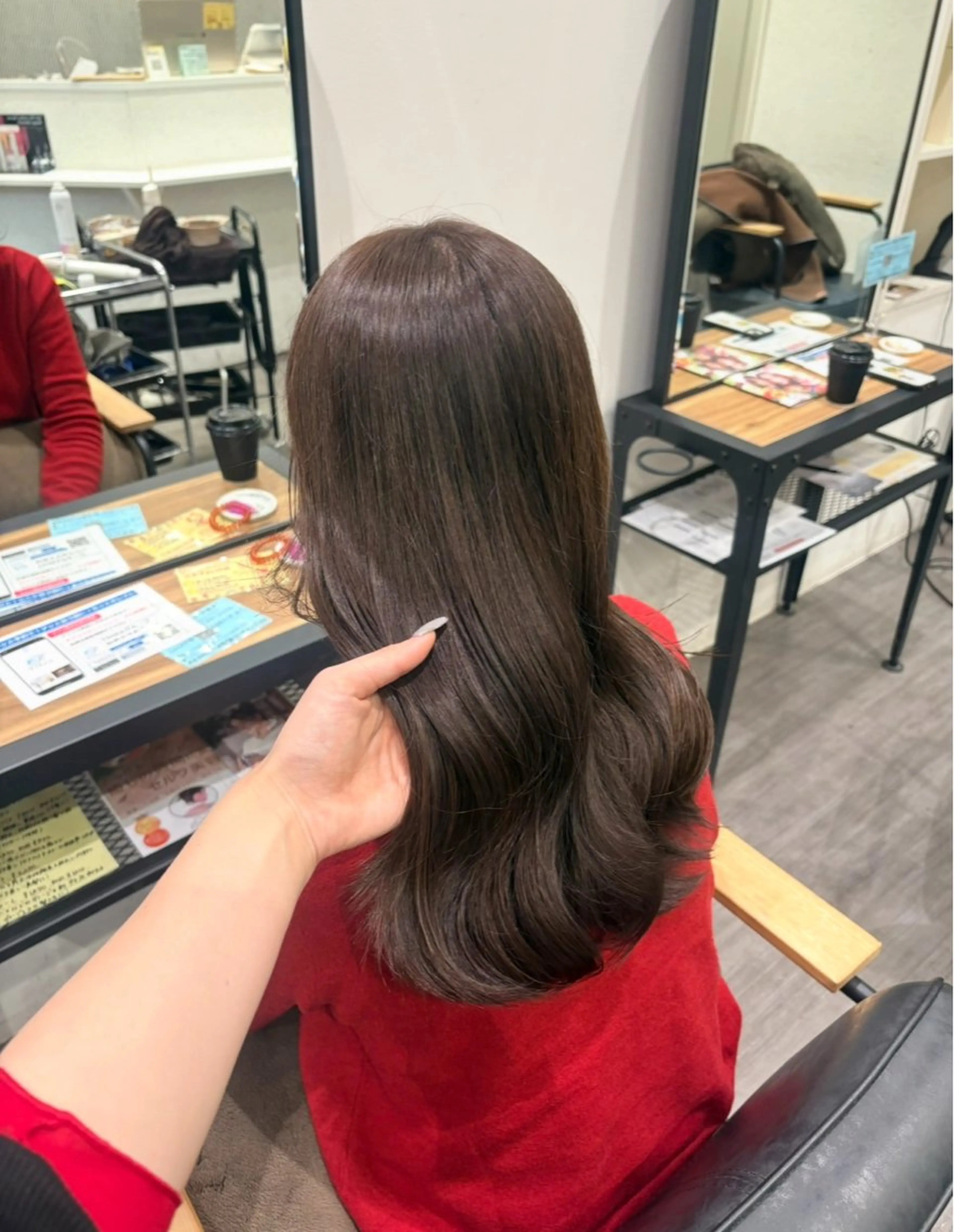 スローカラー＋美潤トリートメント🤍の写真