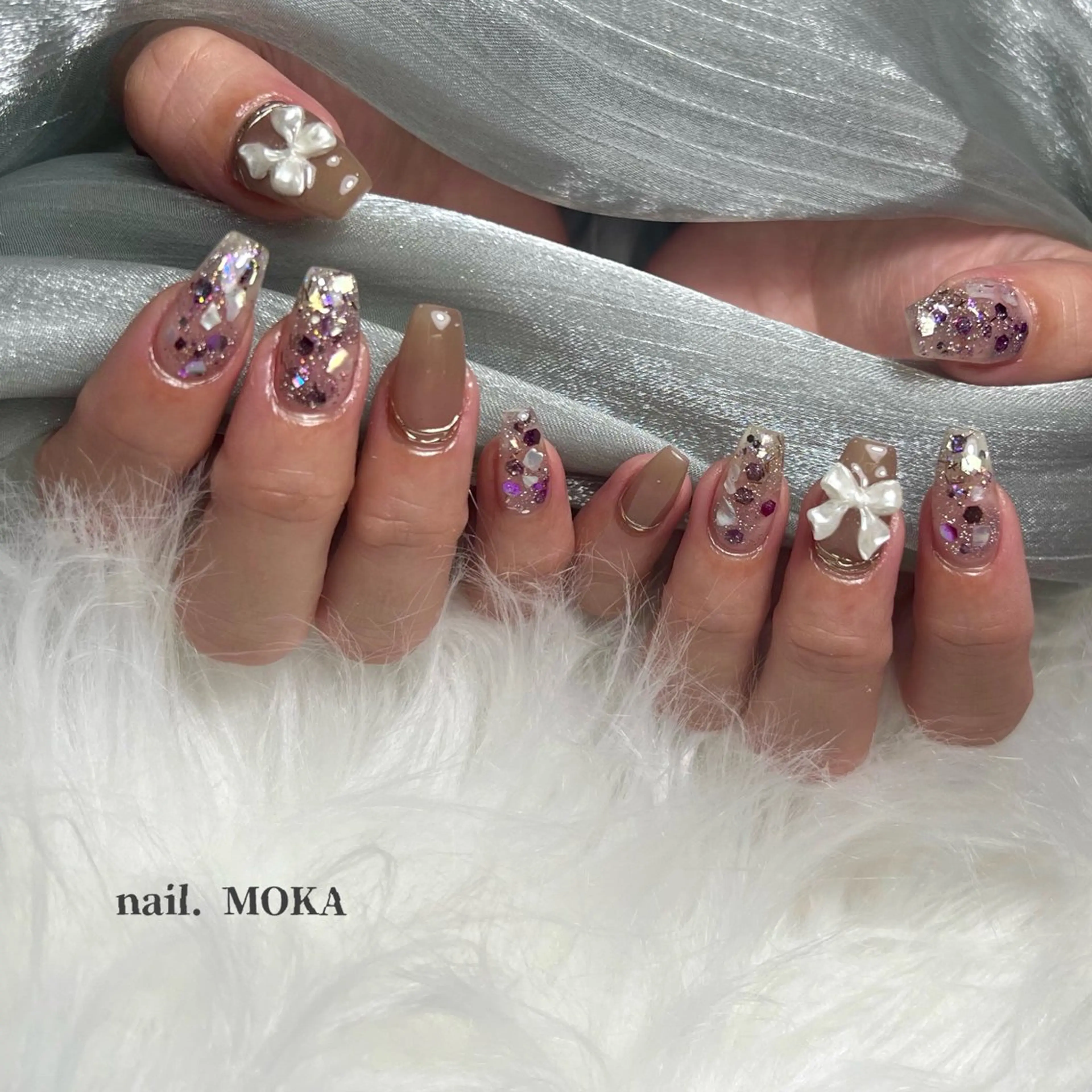 ネイル ハンドネイル nail salon MOKAのネイルデザイン