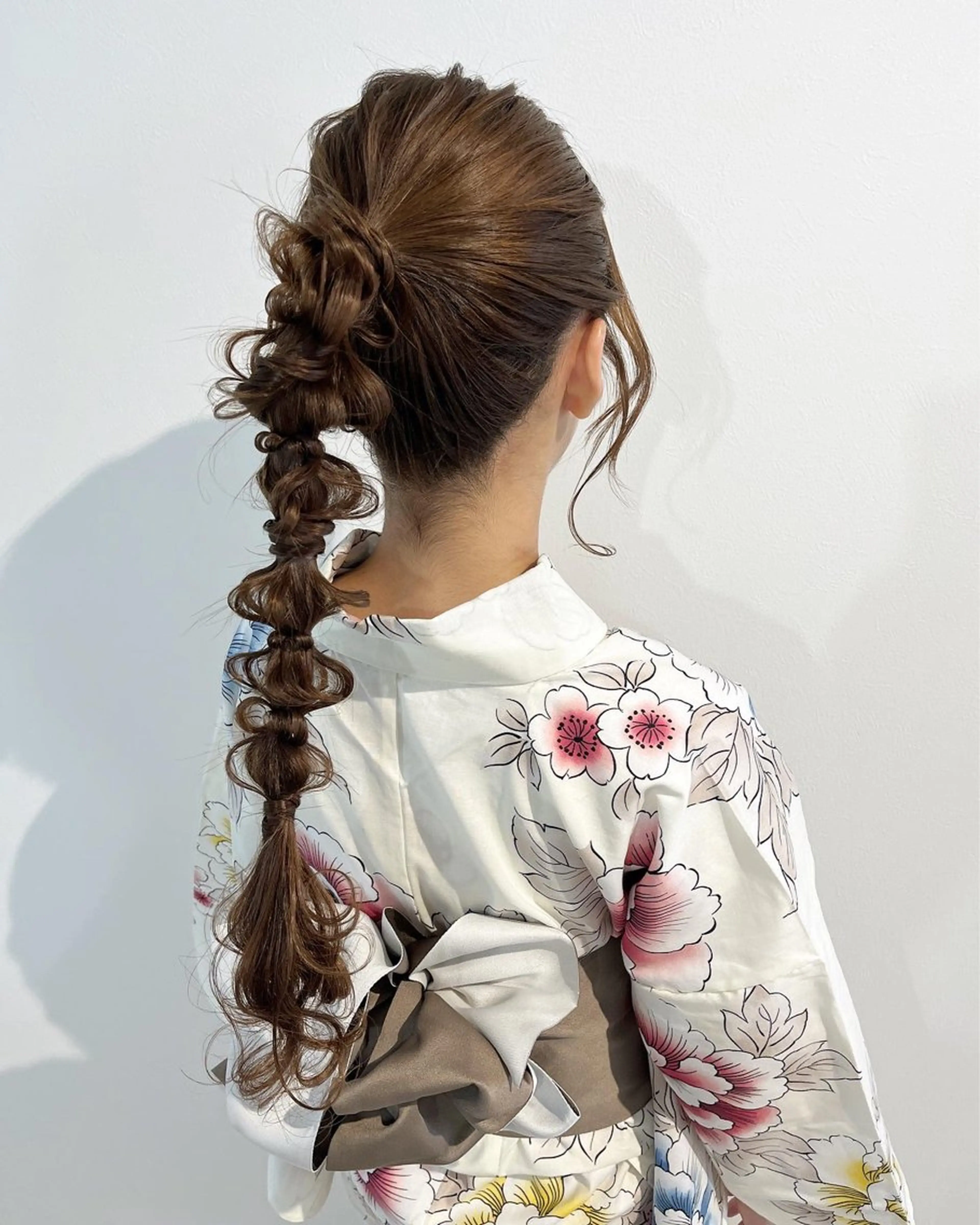 ロング ヘアアレンジ tomida yukiのマツエク・マツパデザイン