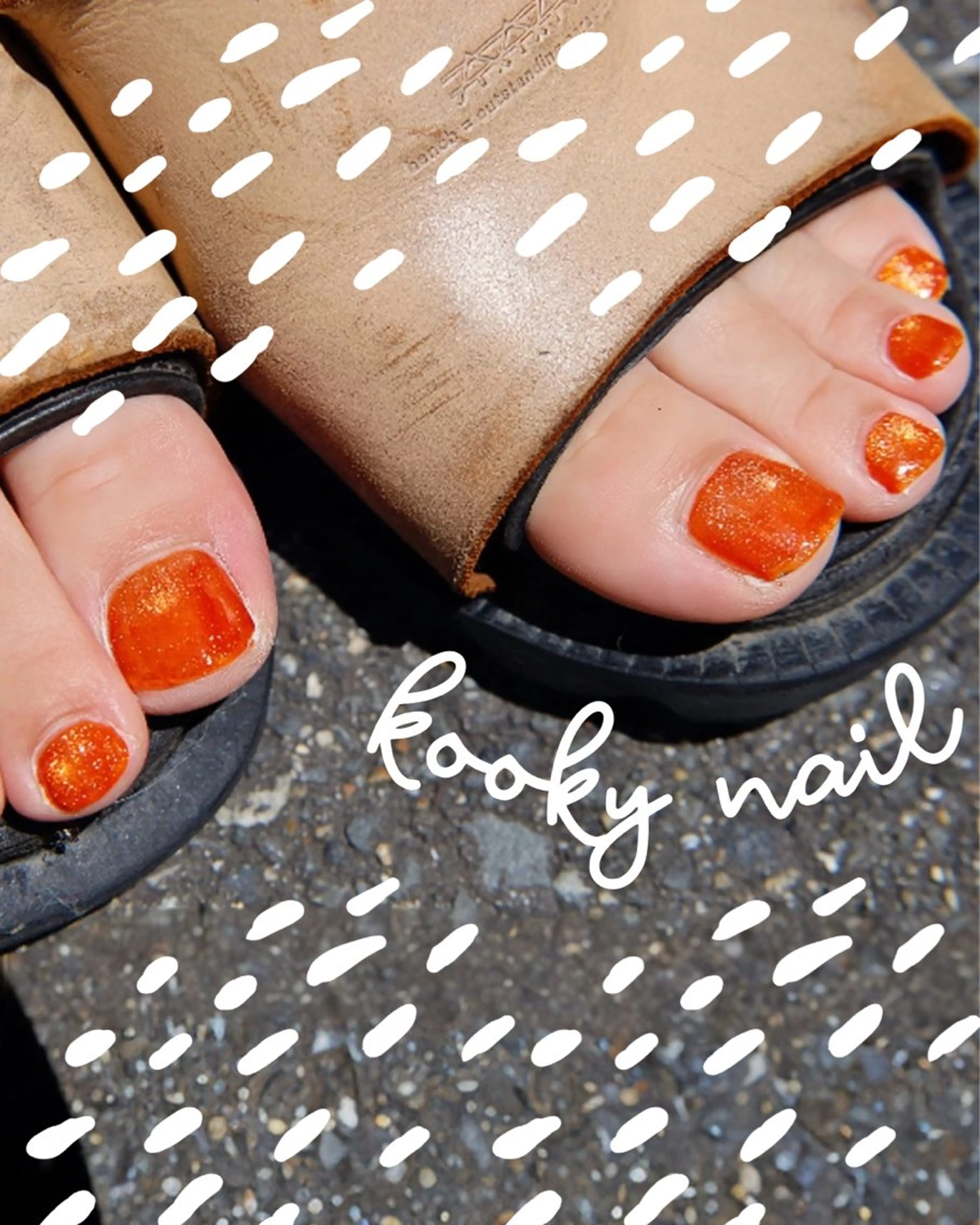 ネイル フットネイル kooky nail (予約はｲﾝｽﾀへ)のネイルデザイン