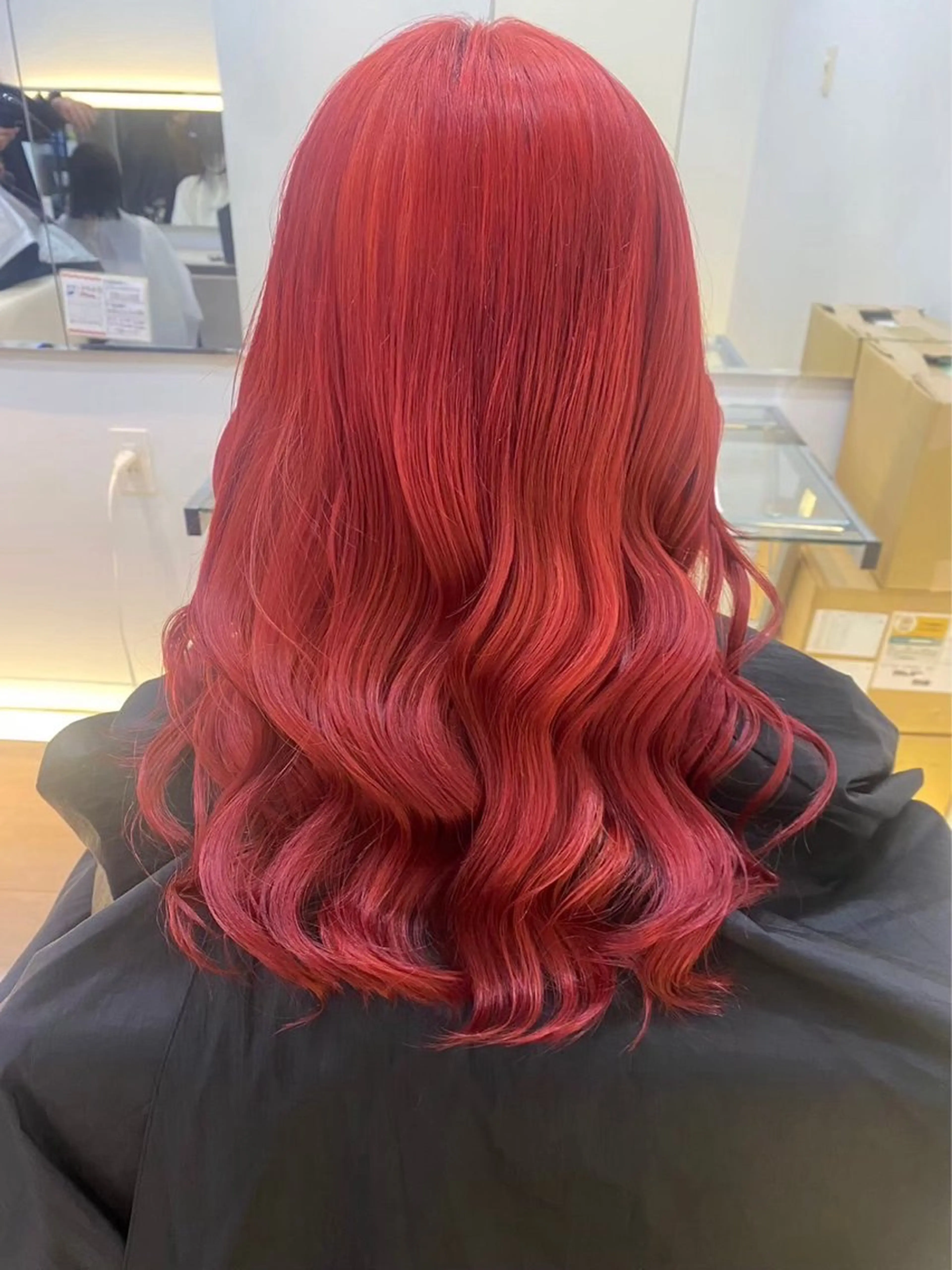 ロング カラー ダブルカラー ヘアカラー トリートメント 🤍店長　艶カラー 髪質改善縮毛特化🤍のヘアスタイル