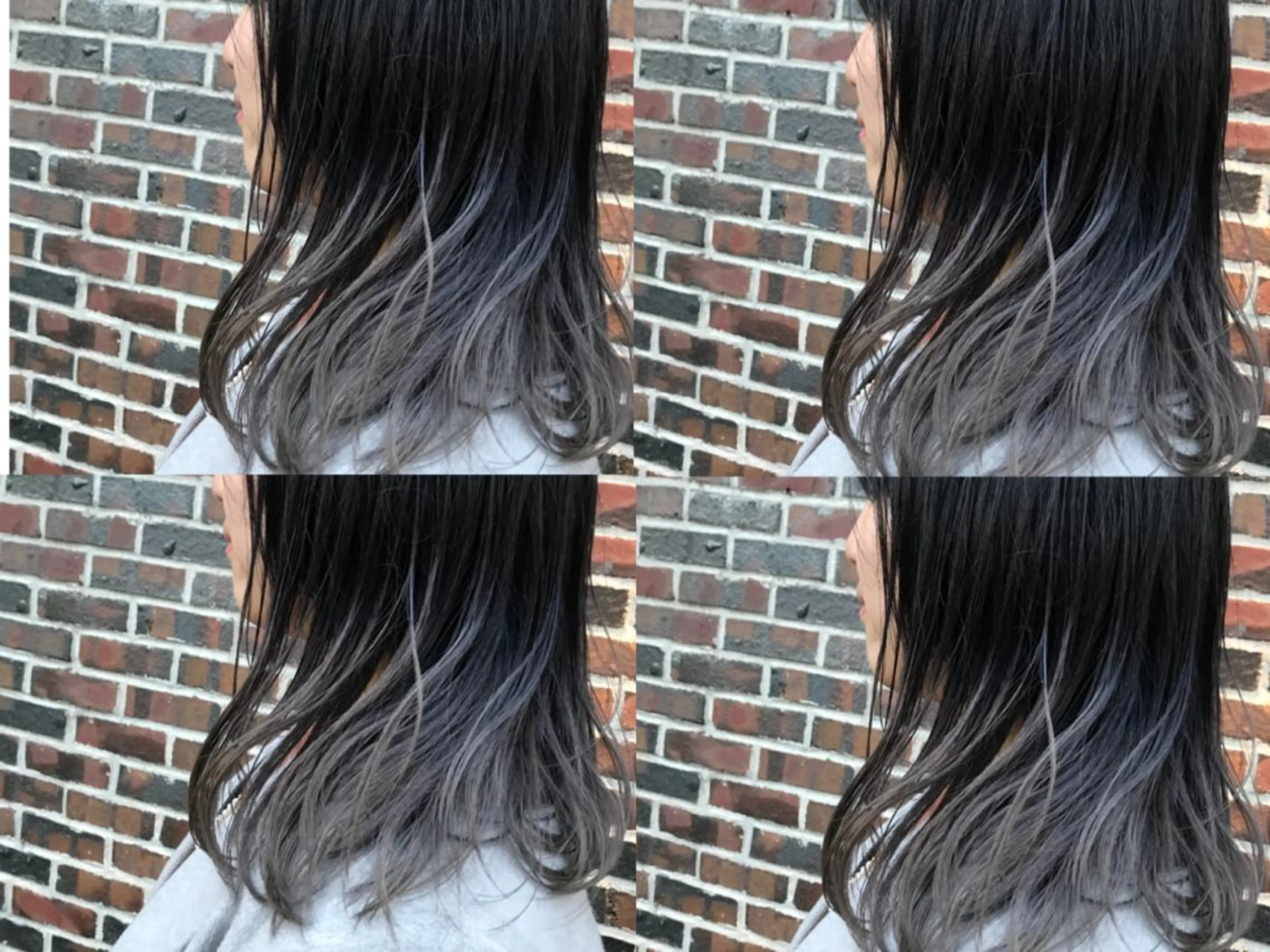 セミロング ヘアカラー トリートメント デザインカラー🕊 石井萌のヘアスタイル