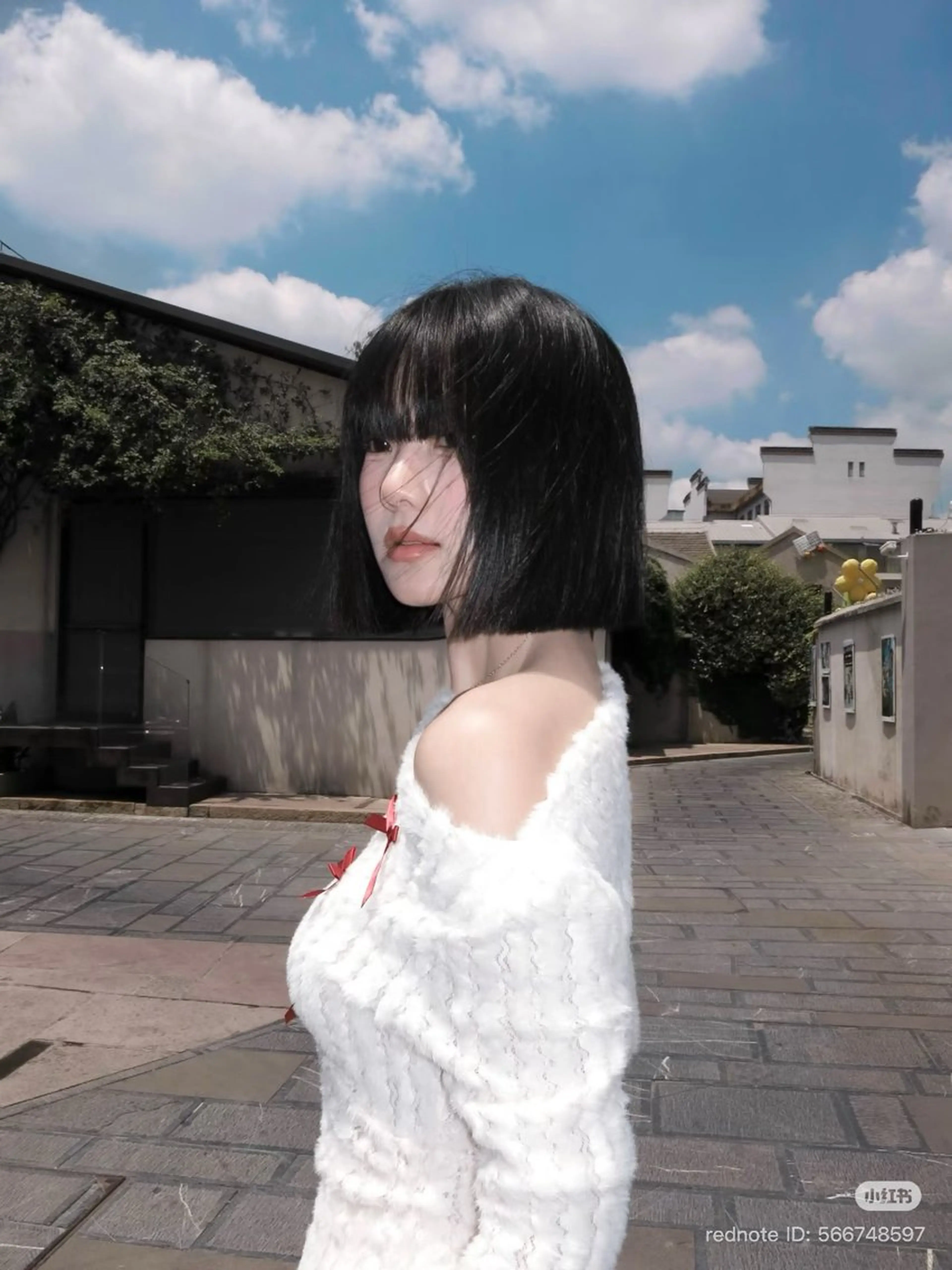 ショート カラー ヘアアレンジ ボブ yoko/レイヤー /ボブ/艶カラーのヘアスタイル