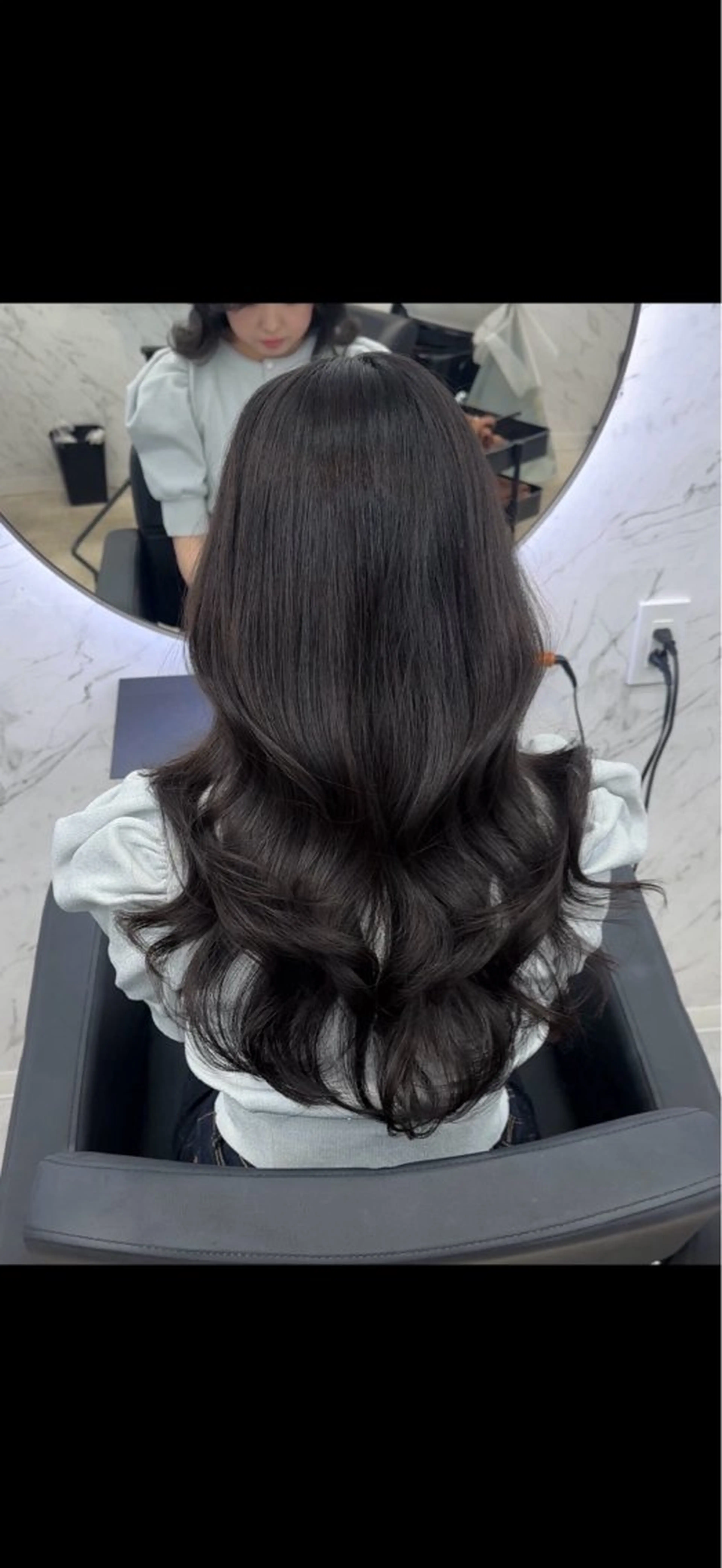 ロング カラー カット ヘアカラー トリートメント 遠藤沙也加 /レイヤーカットのヘアスタイル