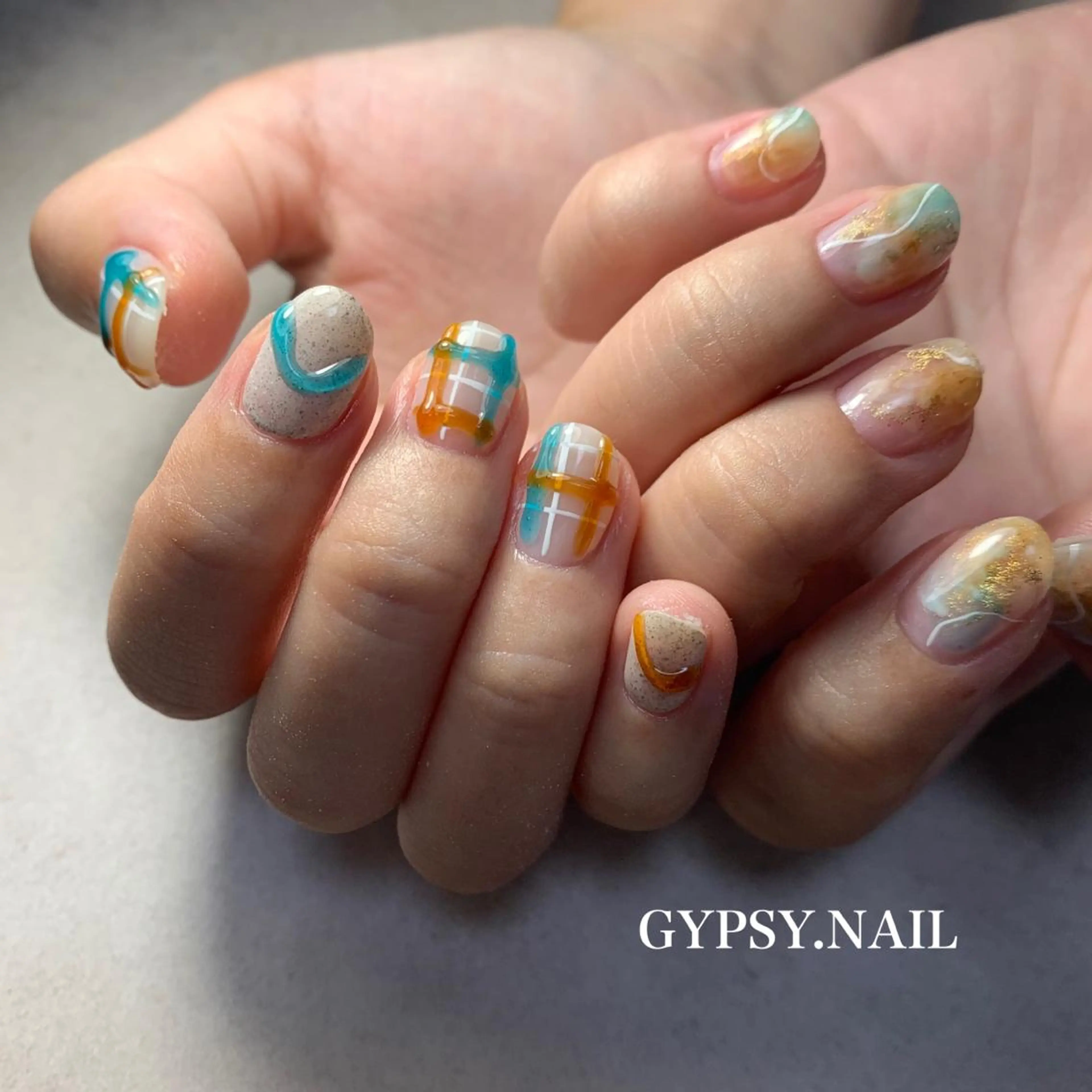 ネイル GYPSY.NAIL所属・GYPSY.NAIL akariのネイルデザイン