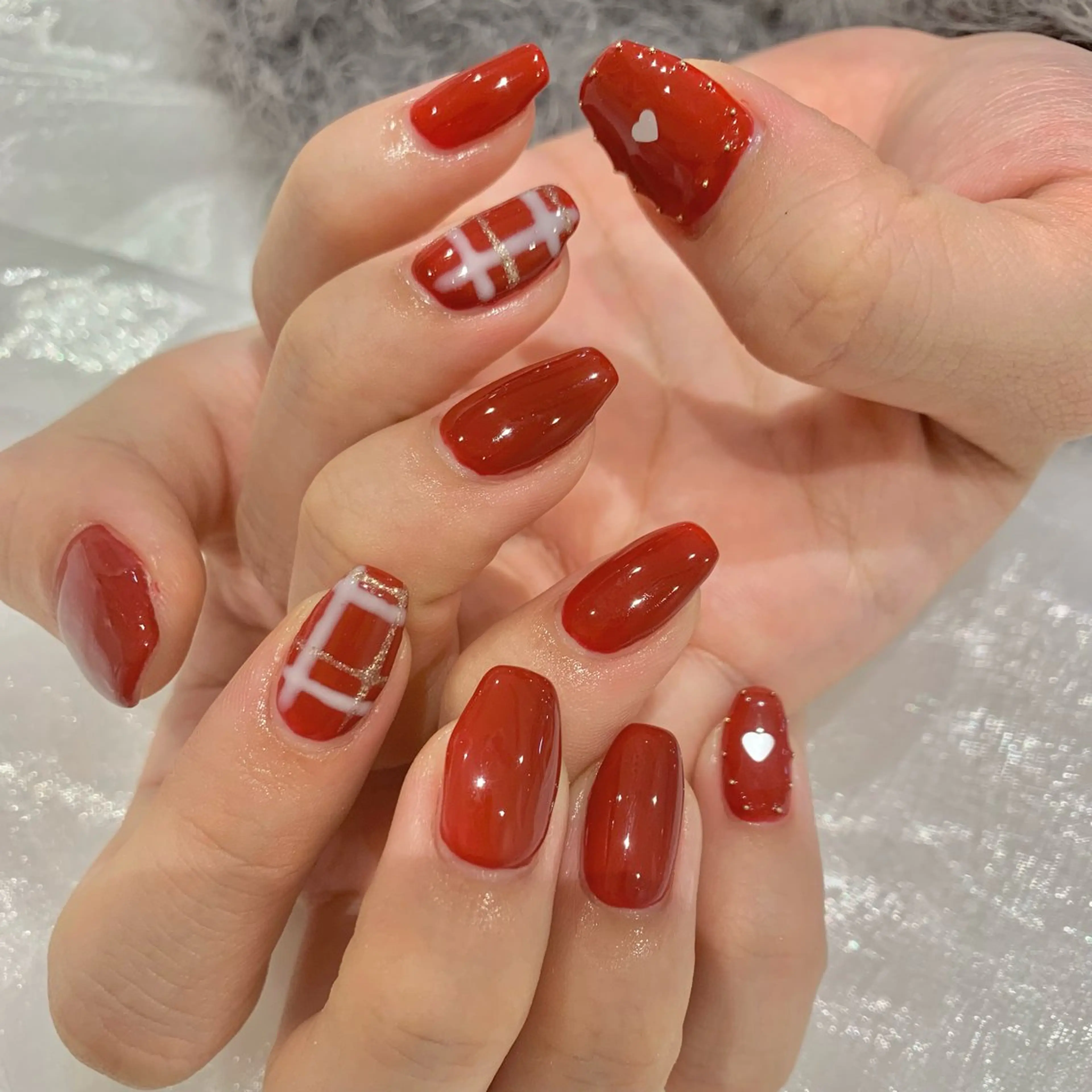 ネイル ハンドネイル nailist🍒 ヤマザキのネイルデザイン