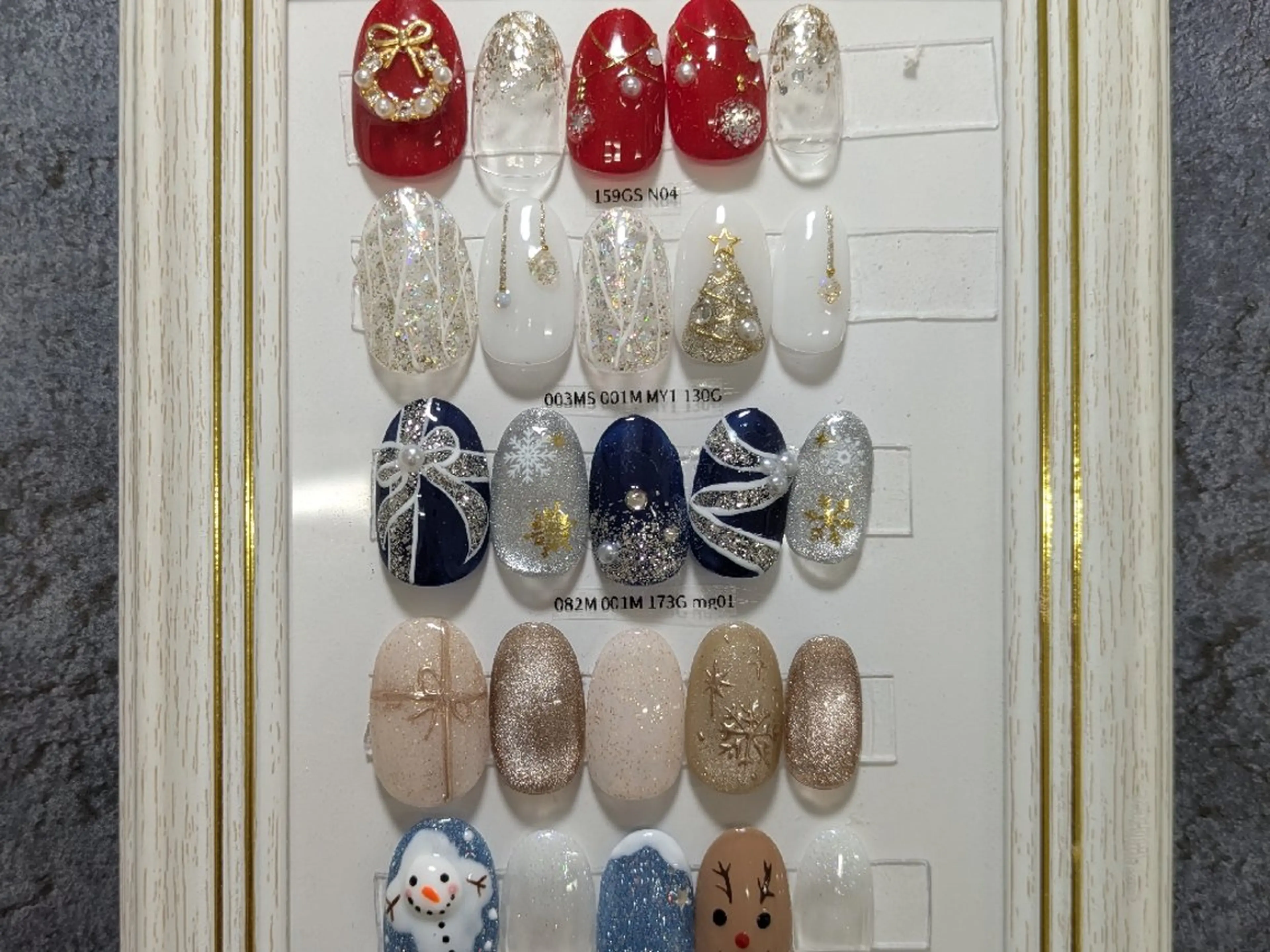 🎄X'mas🎅デザインネイルの写真