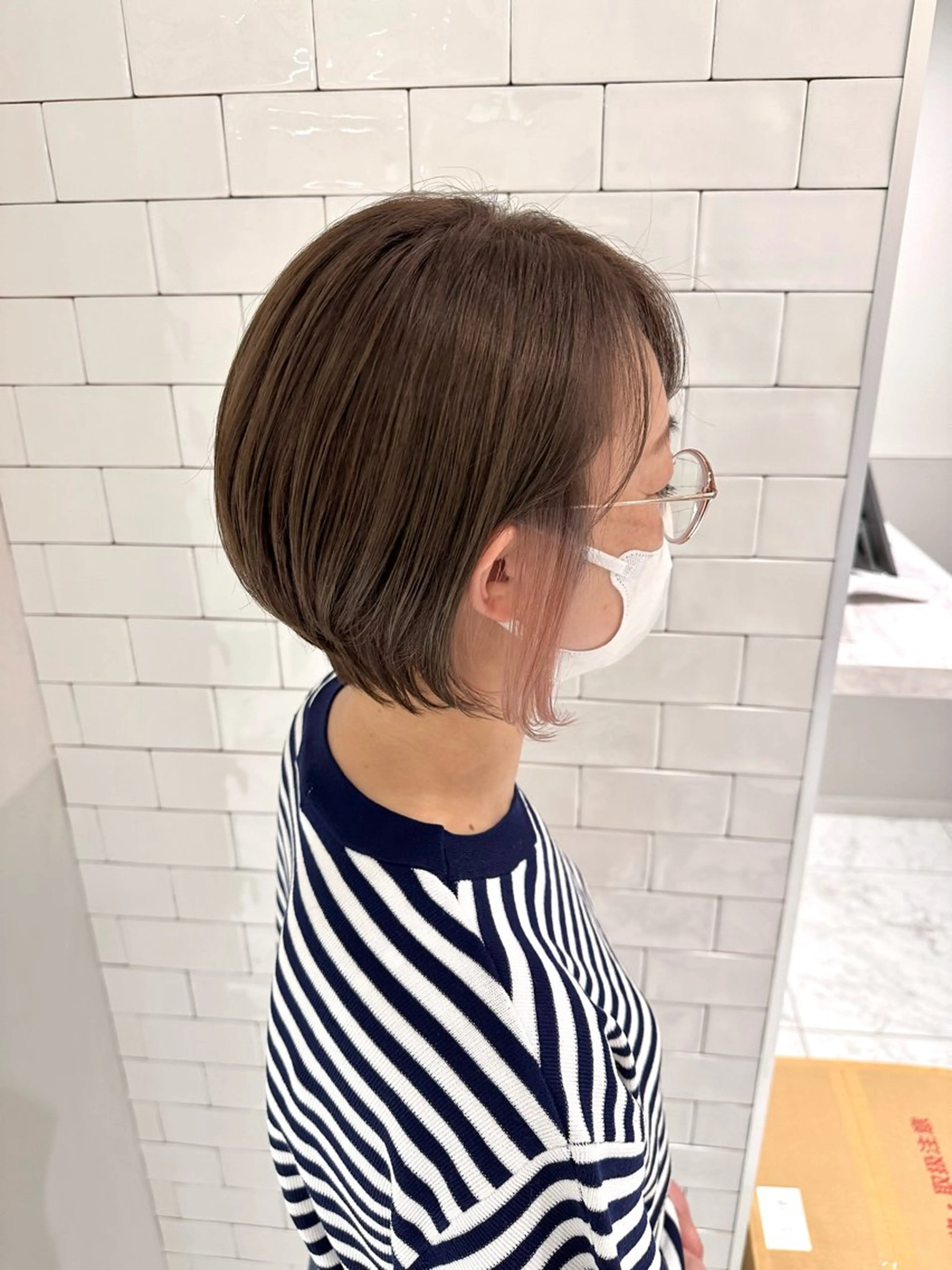ショート カラー インナーカラー ピンクカラー ショートヘア カット ヘアカラー SALOWIN大宮所属・SALOWIN大宮 /KYOHEI✂️のヘアスタイル