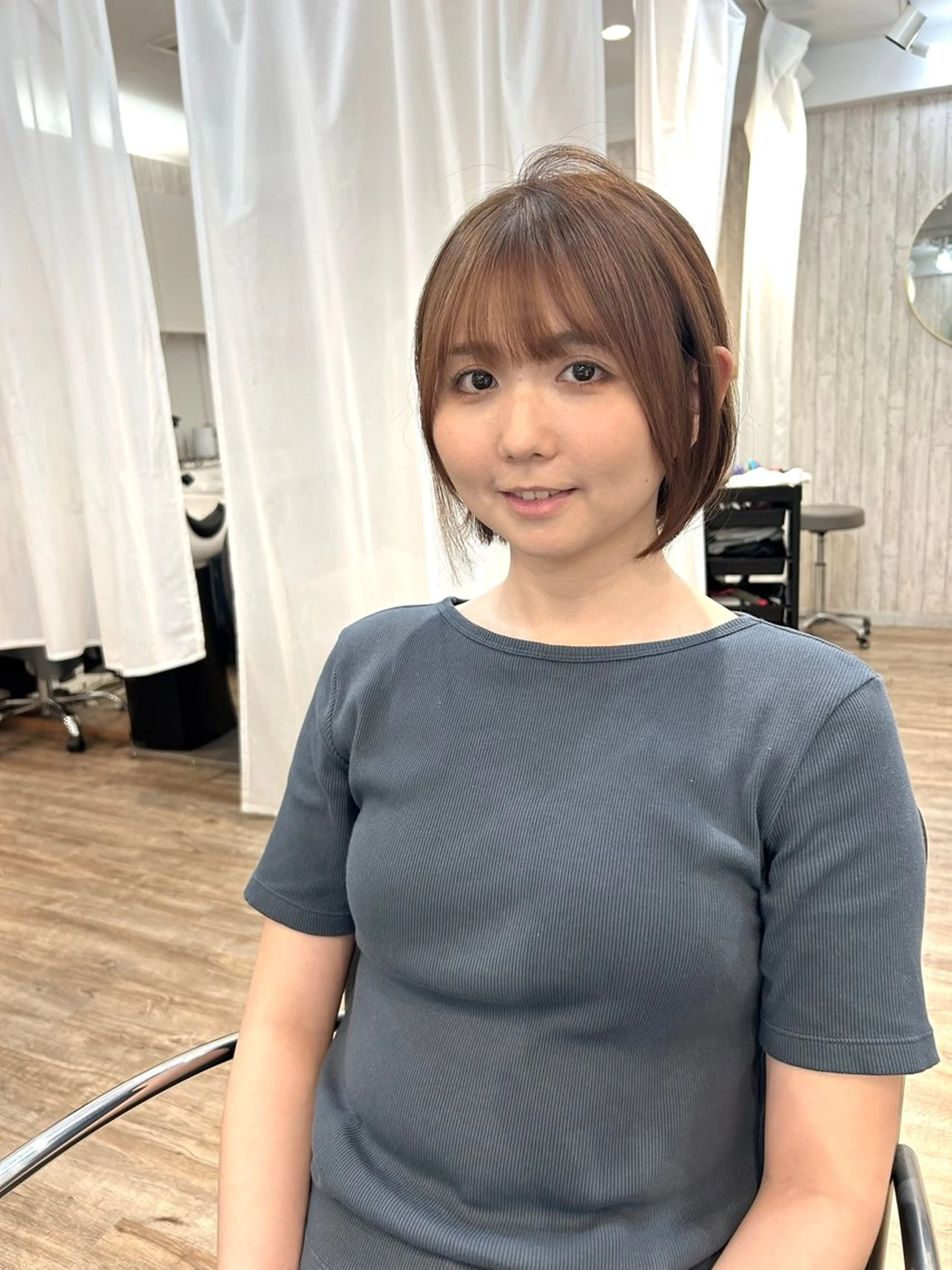 ショート カラー カット ヘアカラー トリートメント PEACE by CITA所属・AKIHIRO🔸 骨格診断/髪質改善のヘアスタイル