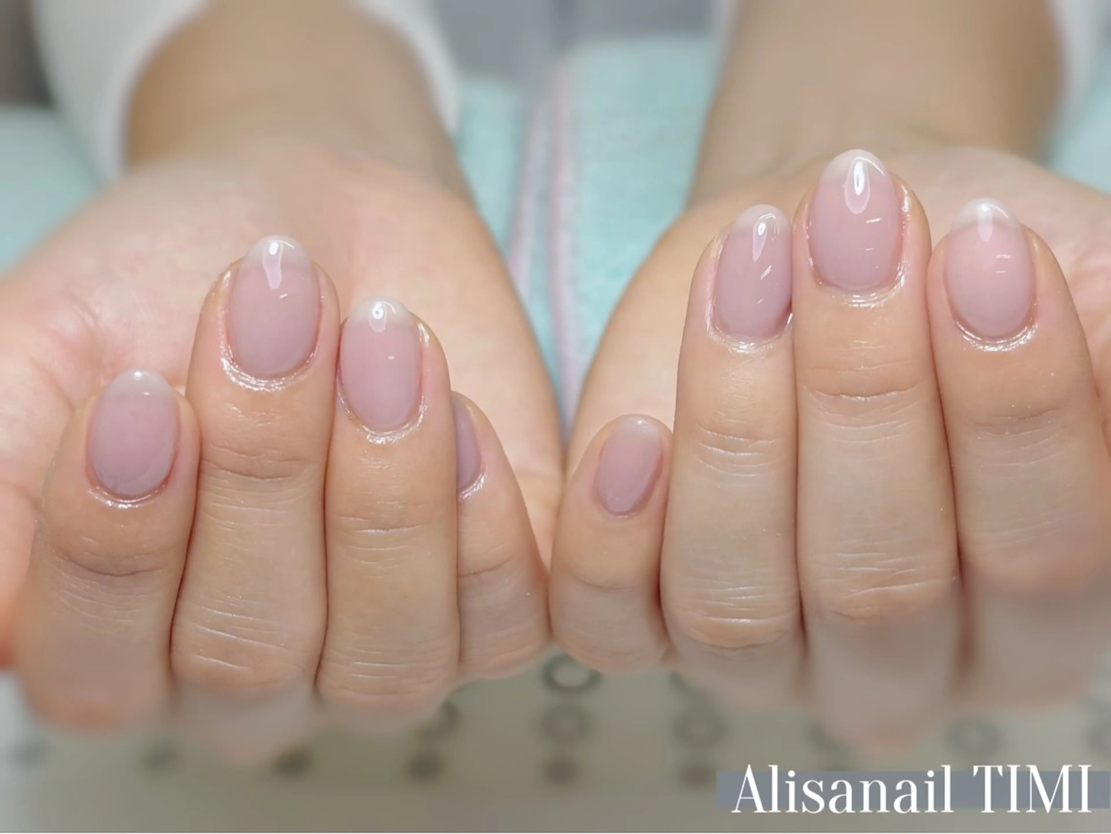ネイル ワンカラーネイル ハンドネイル Alisa nail Timiのネイルデザイン