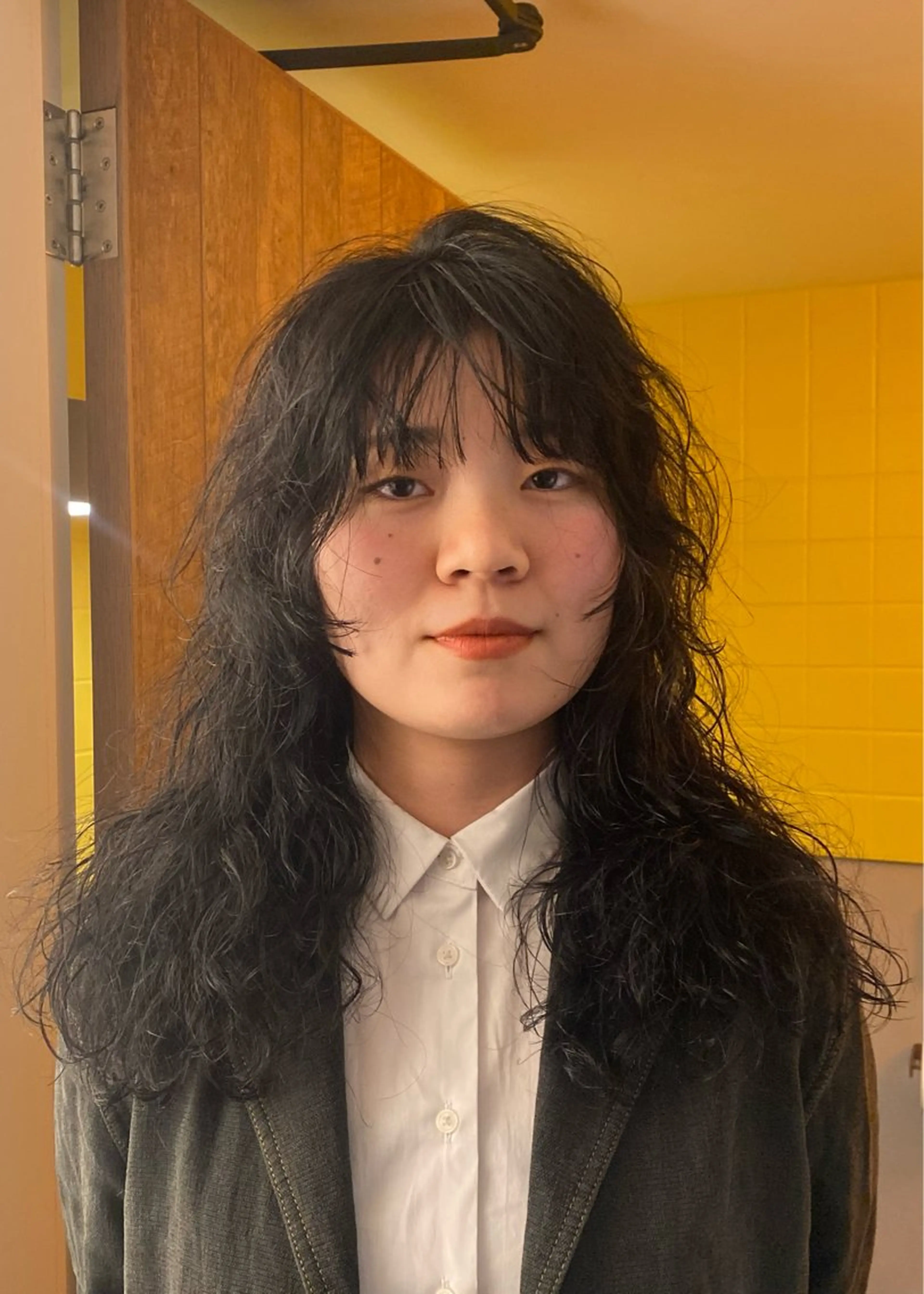 ロング カラー パーマ ヘアアレンジ ヘアカラー トリートメント ヘッドスパ marino マリノのヘアスタイル