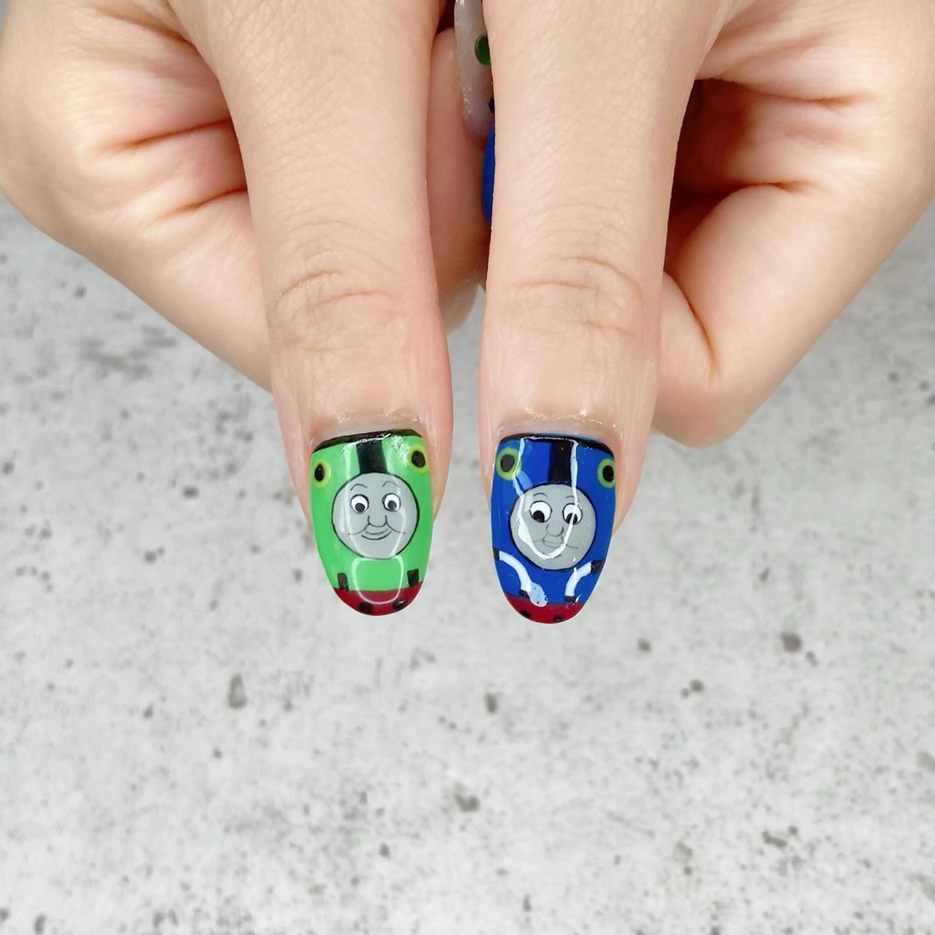 ネイル ジェルネイル パラジェル 夏ネイル Nail Kのネイルデザイン