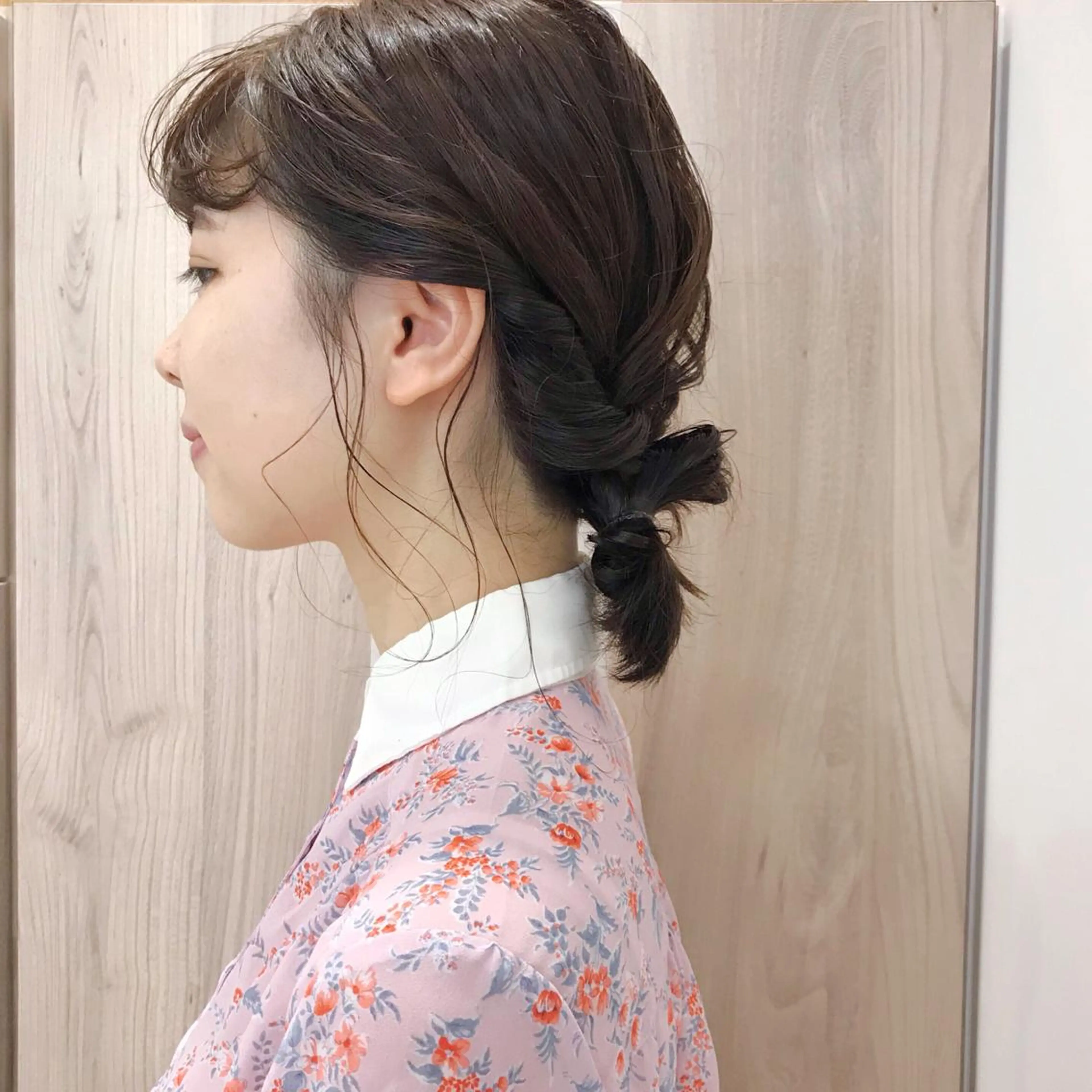 カラー ヘアアレンジ HARUNA🤍 色持ち良いツヤ髪のヘアスタイル