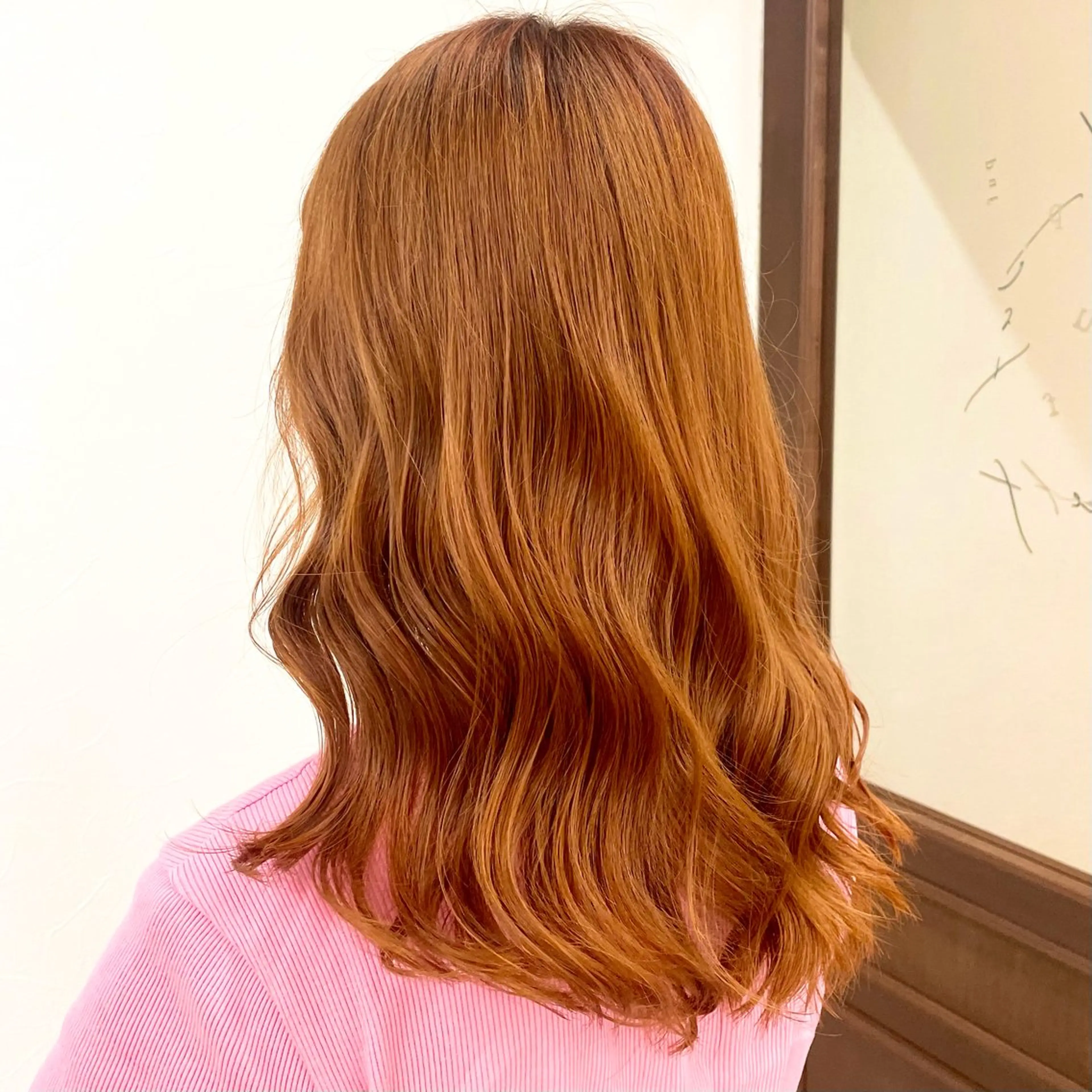 セミロング カラー カット ヘアカラー ヘッドスパ 暖色艶カラー /RIONAのヘアスタイル
