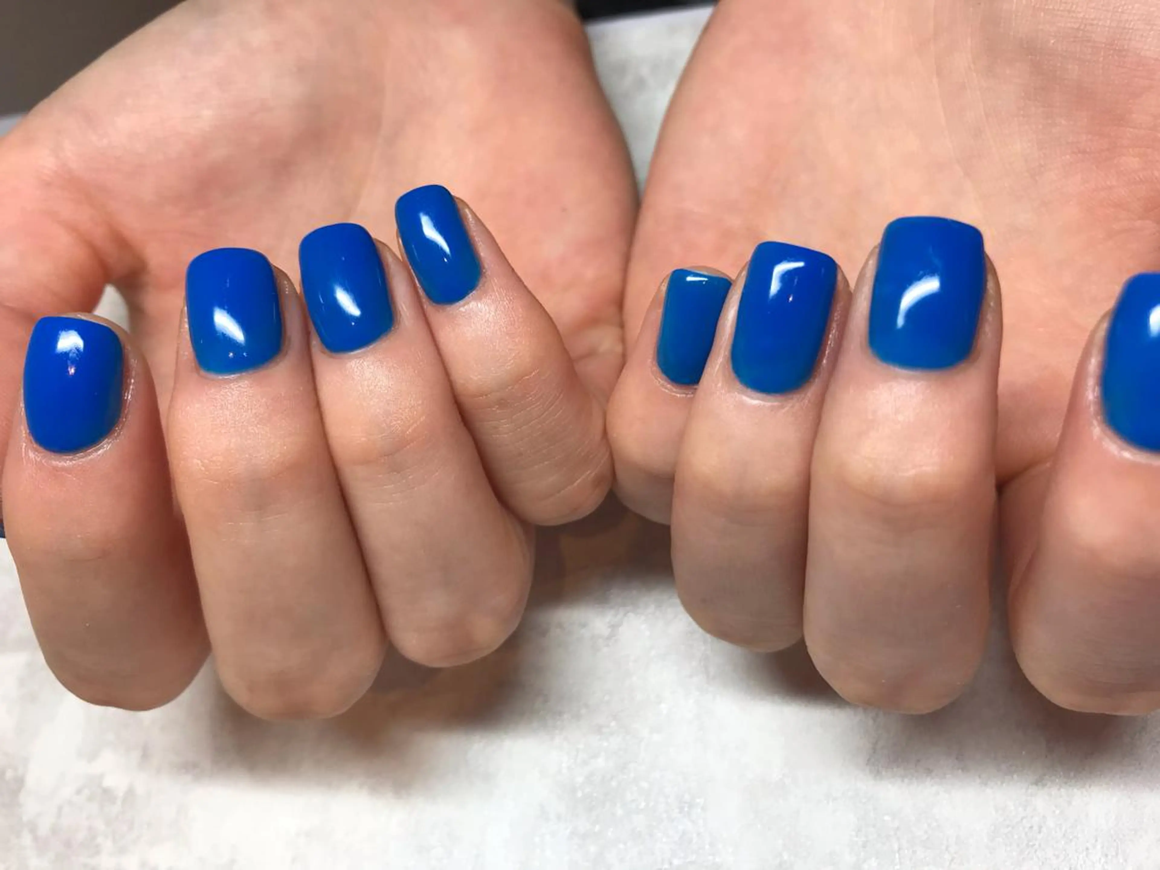 ネイル ワンカラーネイル nail salon　Natural Cure所属・平井 彩香のネイルデザイン
