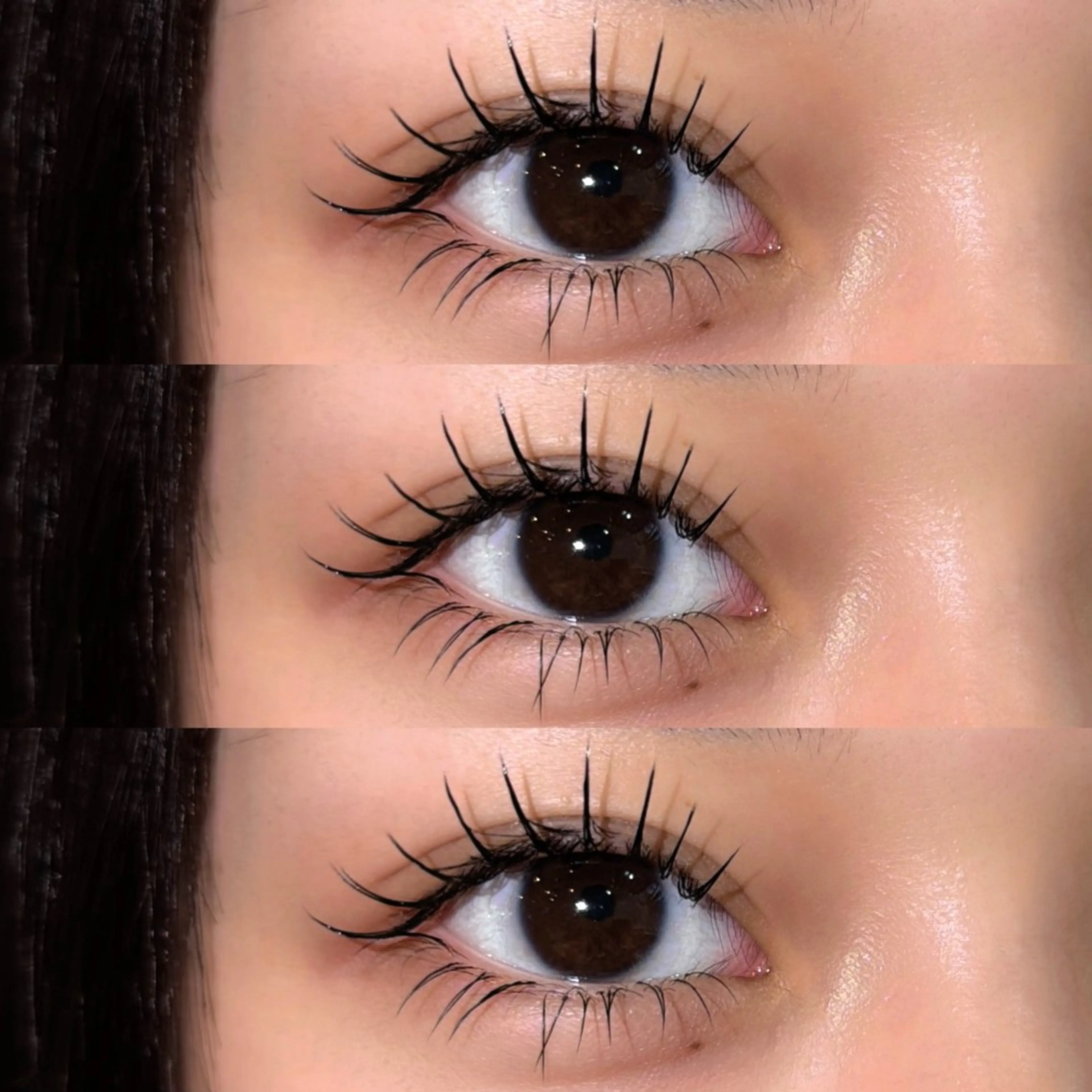 マツエク・マツパ フラットラッシュ マツエク 石原 怜那のマツエク・マツパデザイン