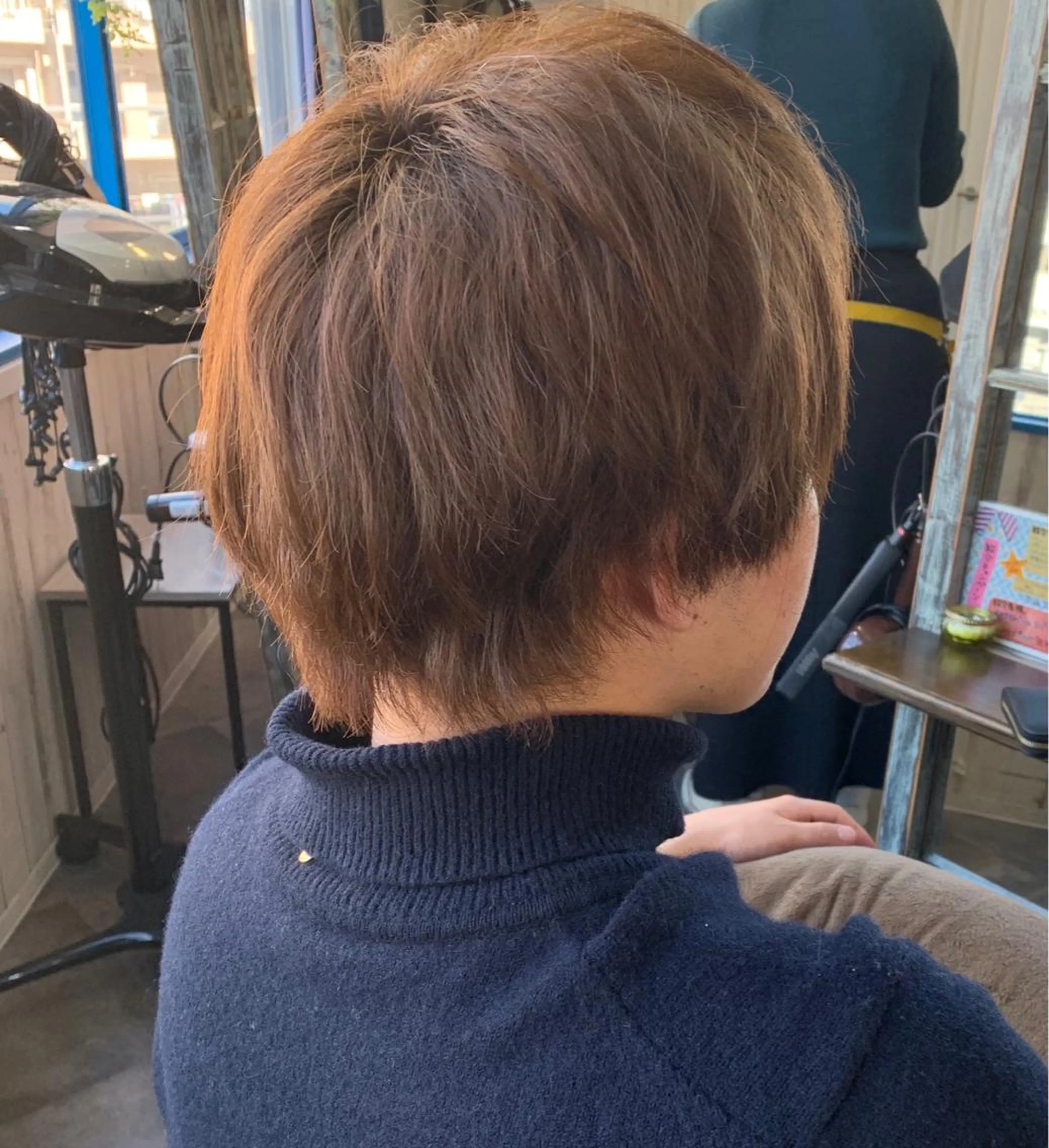 ミディアム メンズ カット カットパーマ✂️ 小坂田玲亜のヘアスタイル