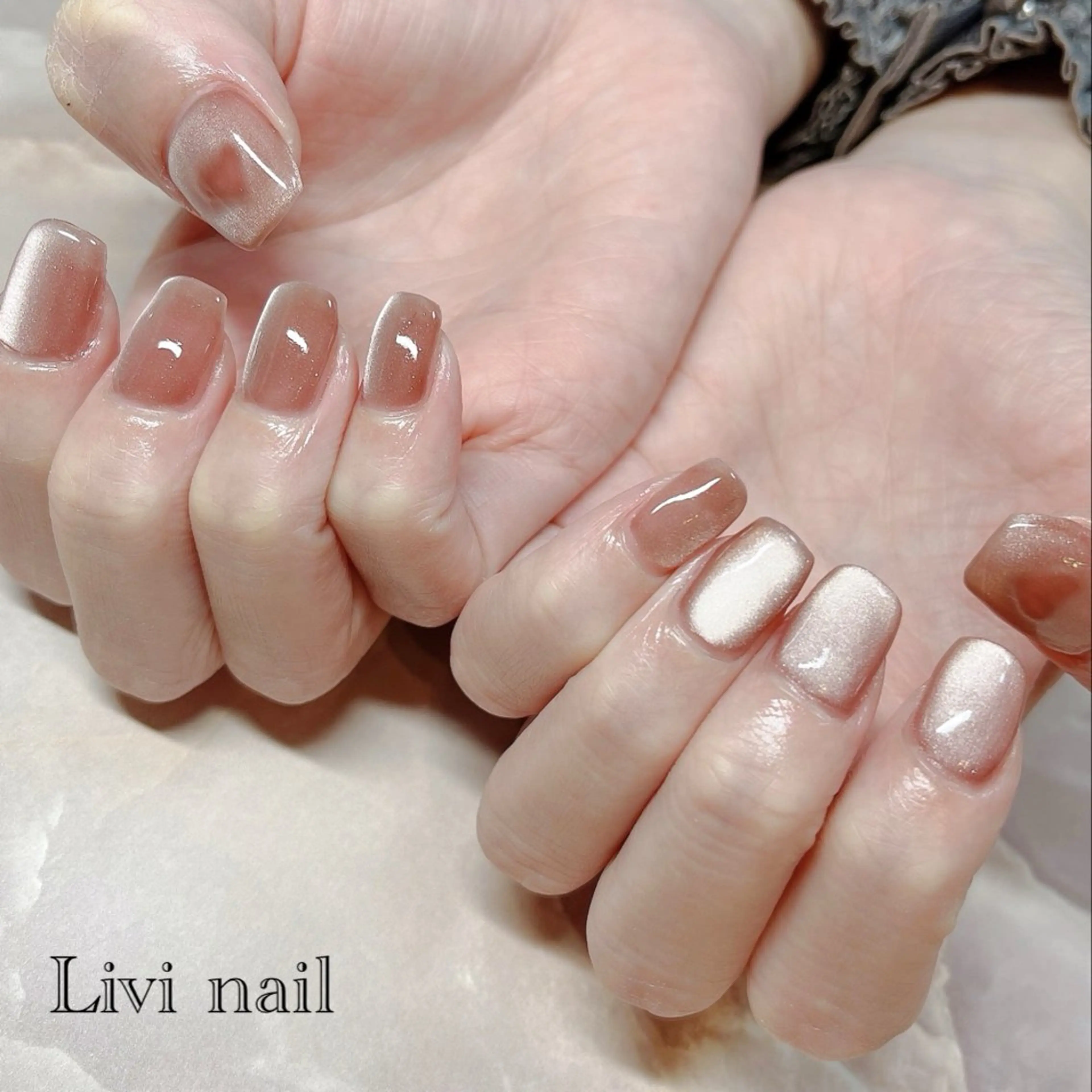 ネイル ハート ハンドネイル nailsalon eplusのネイルデザイン