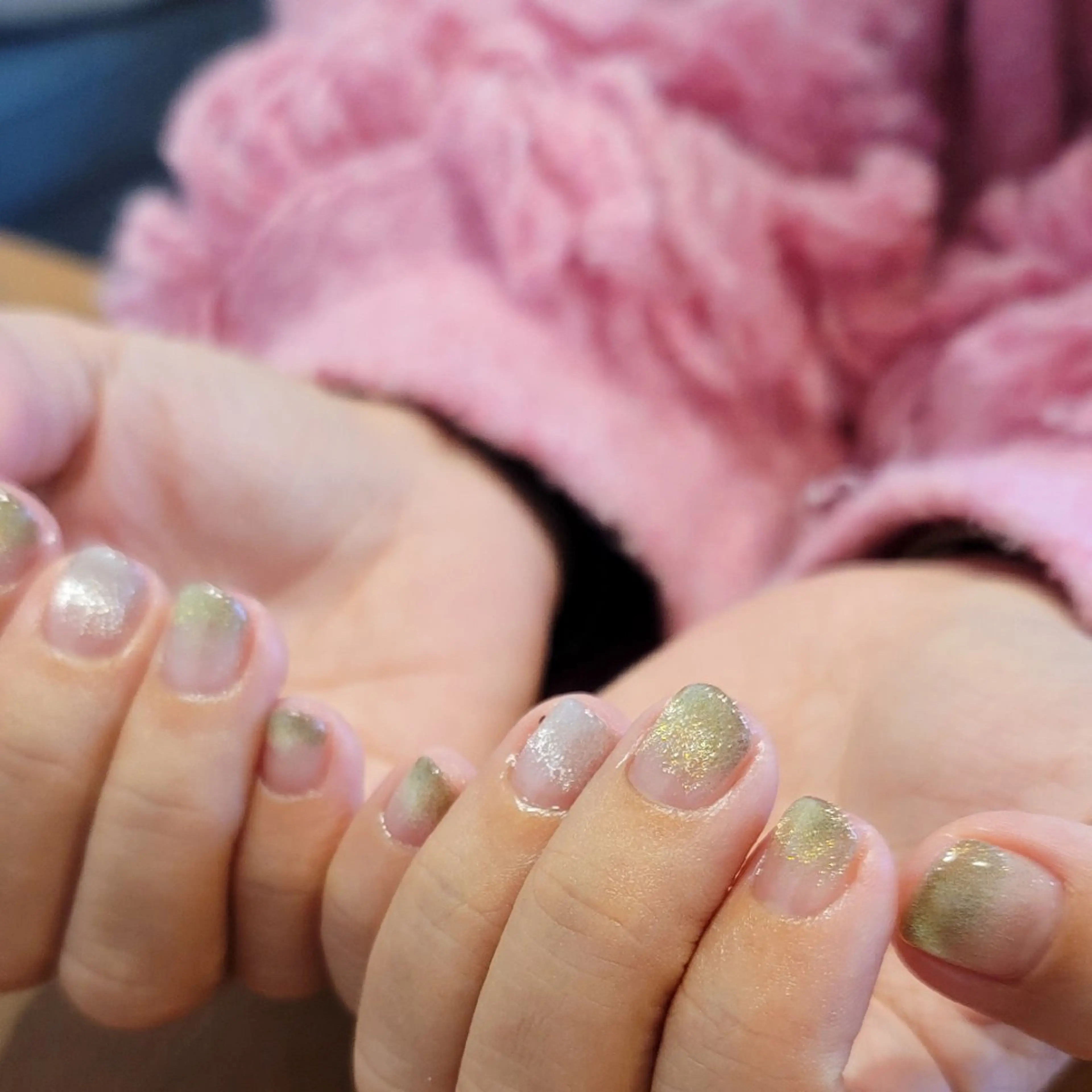 ネイル マグネットネイル 🌲🌳🚪iiit o🌲🌳🌲のネイルデザイン