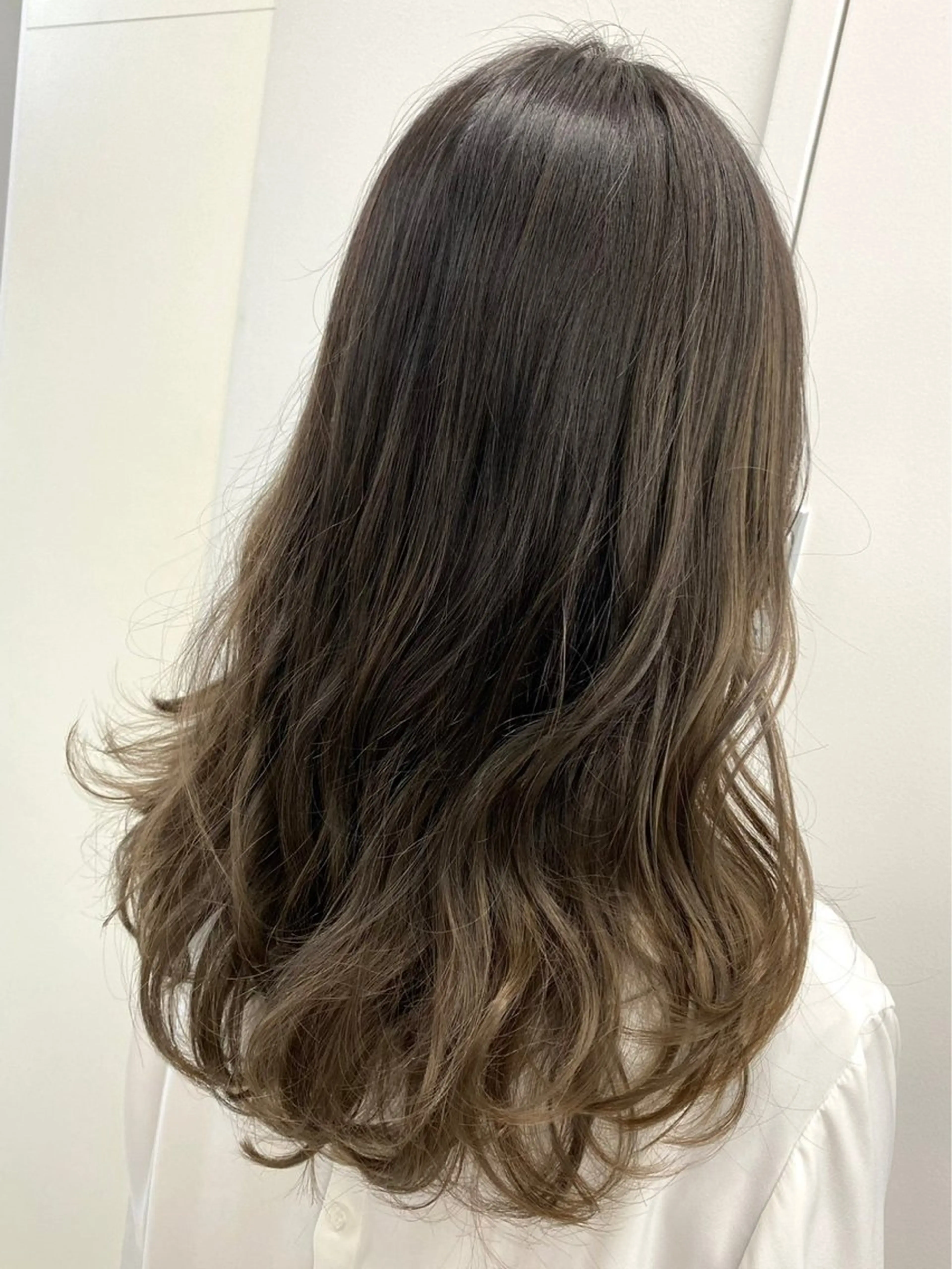 ロング カラー パーマ ロング amble luxe 髪質改善 💕のヘアスタイル
