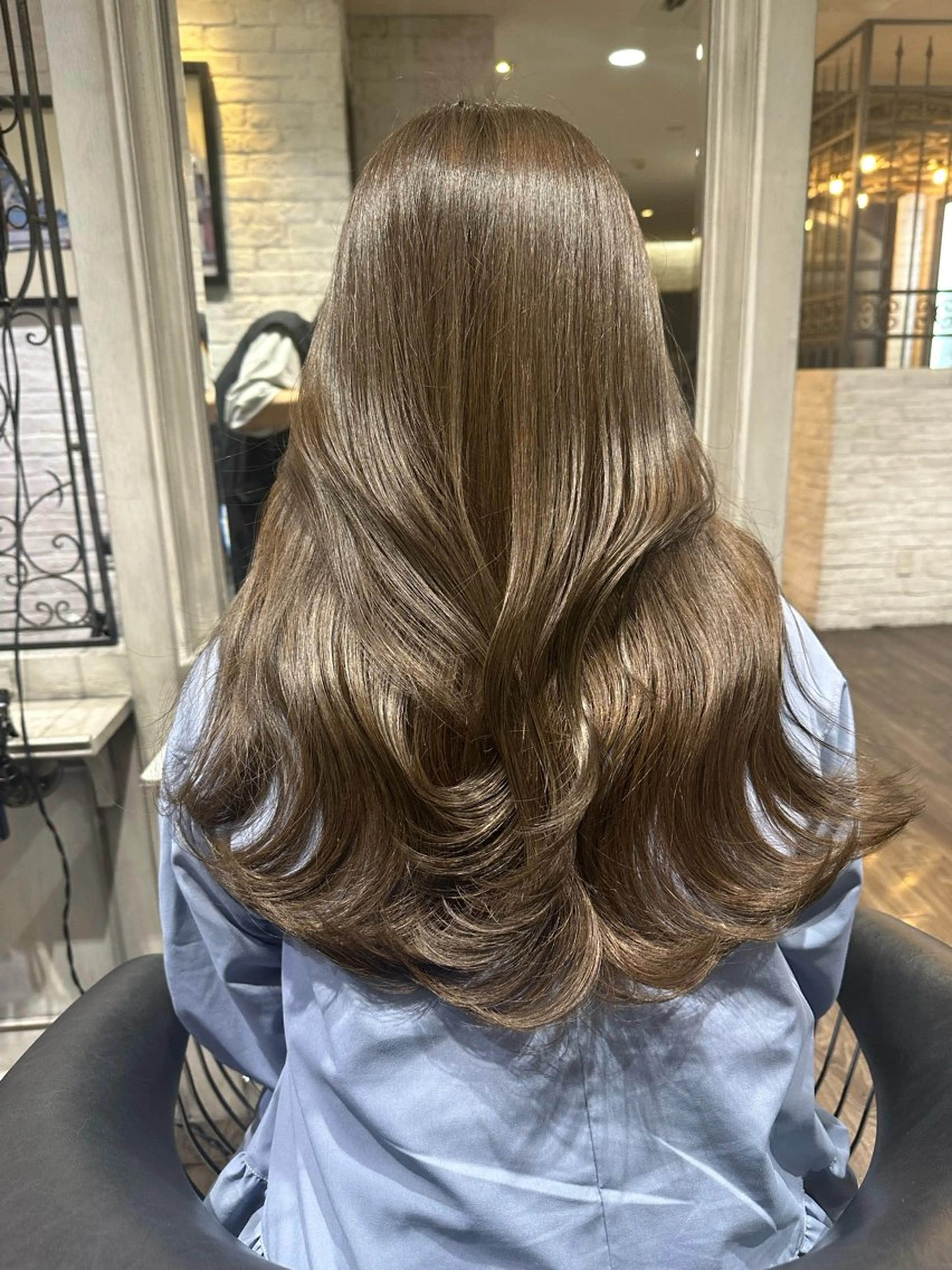 ロング issa academyのヘアスタイル