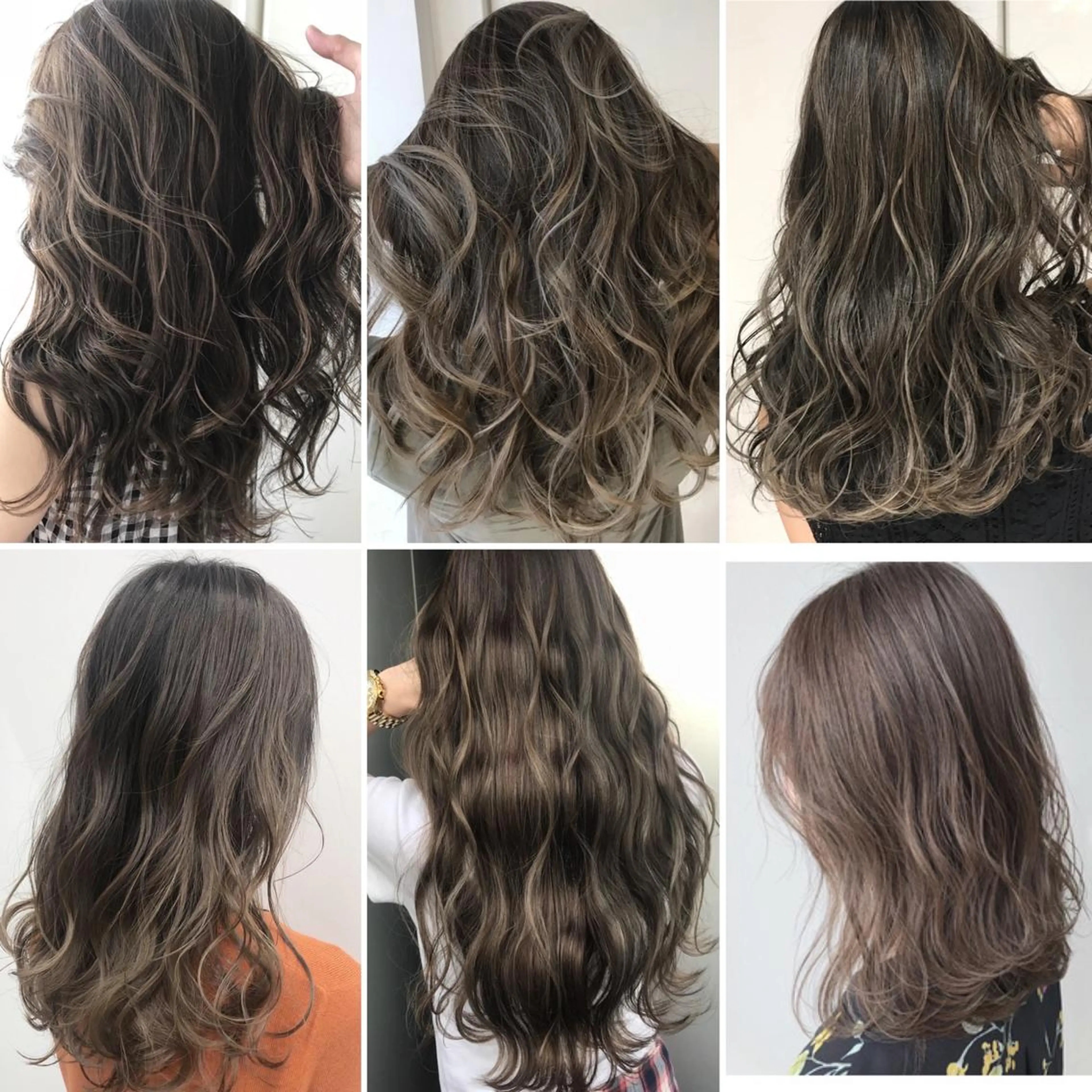 ロング カラー ブリーチ&似合せボブ 田中寛十のヘアスタイル