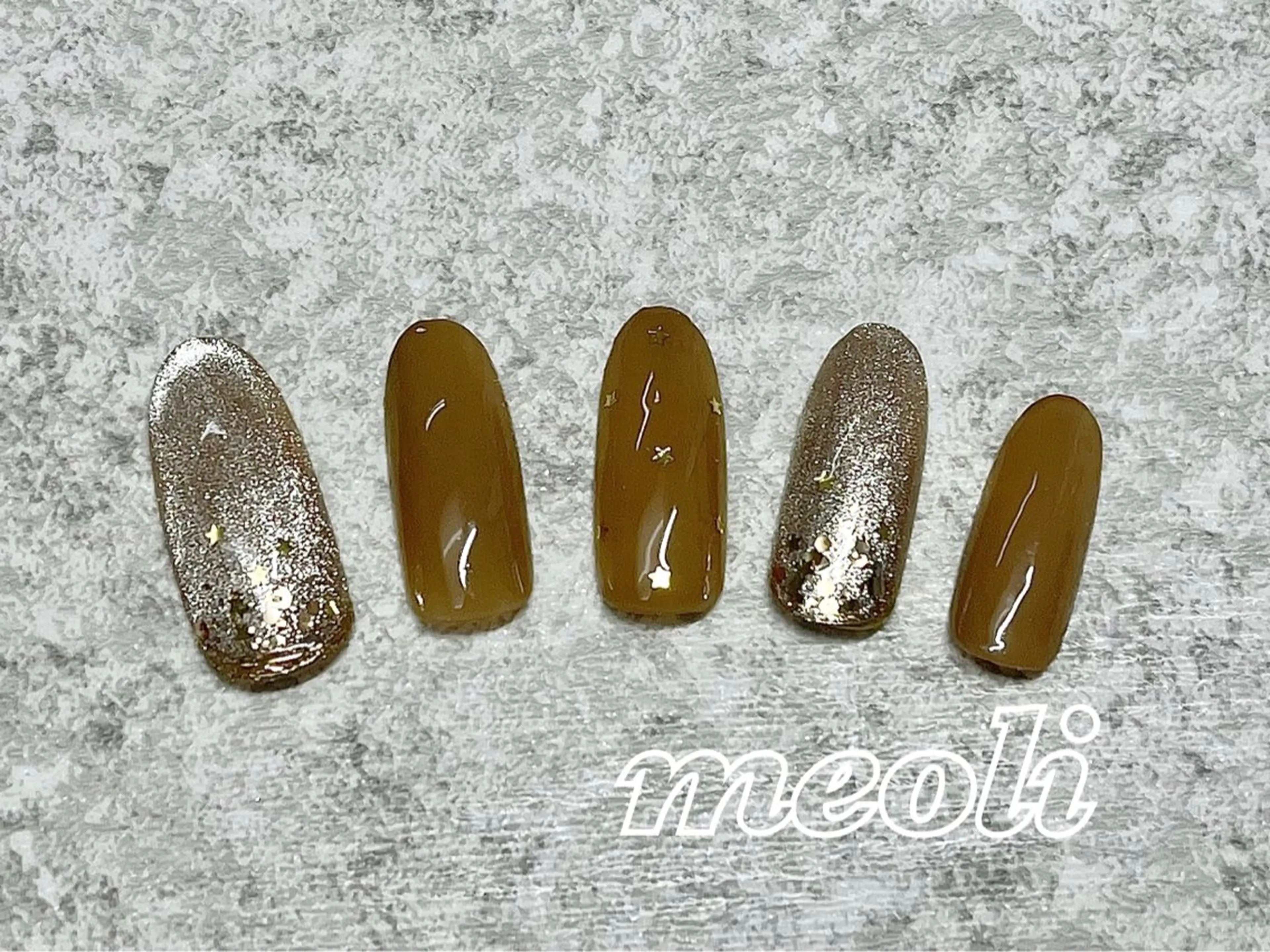 ネイル ハンドネイル nail salon meoli　アヤのネイルデザイン