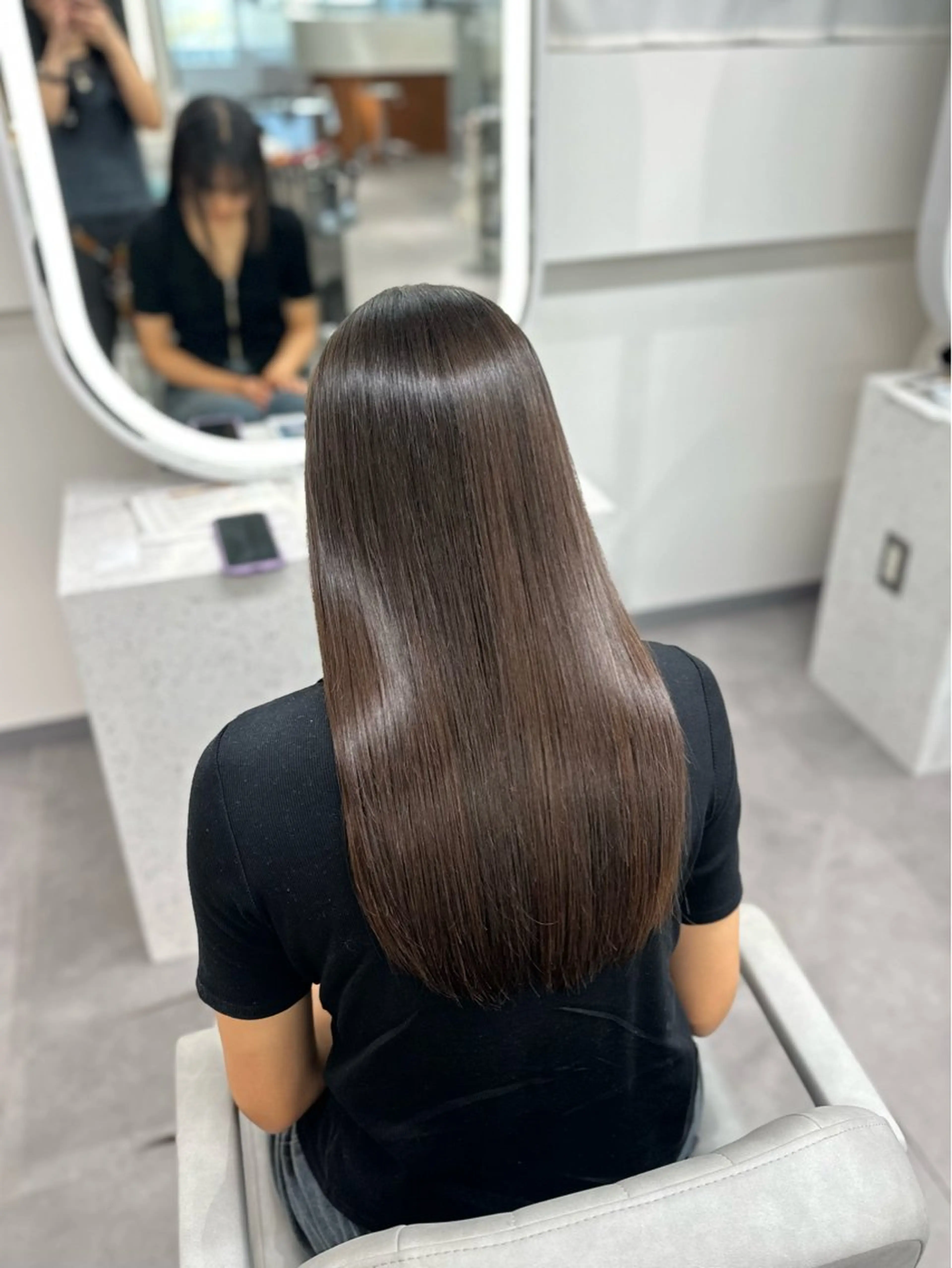 縮毛矯正 Elsa所属・心葉🎀🫧 Elsaのヘアスタイル