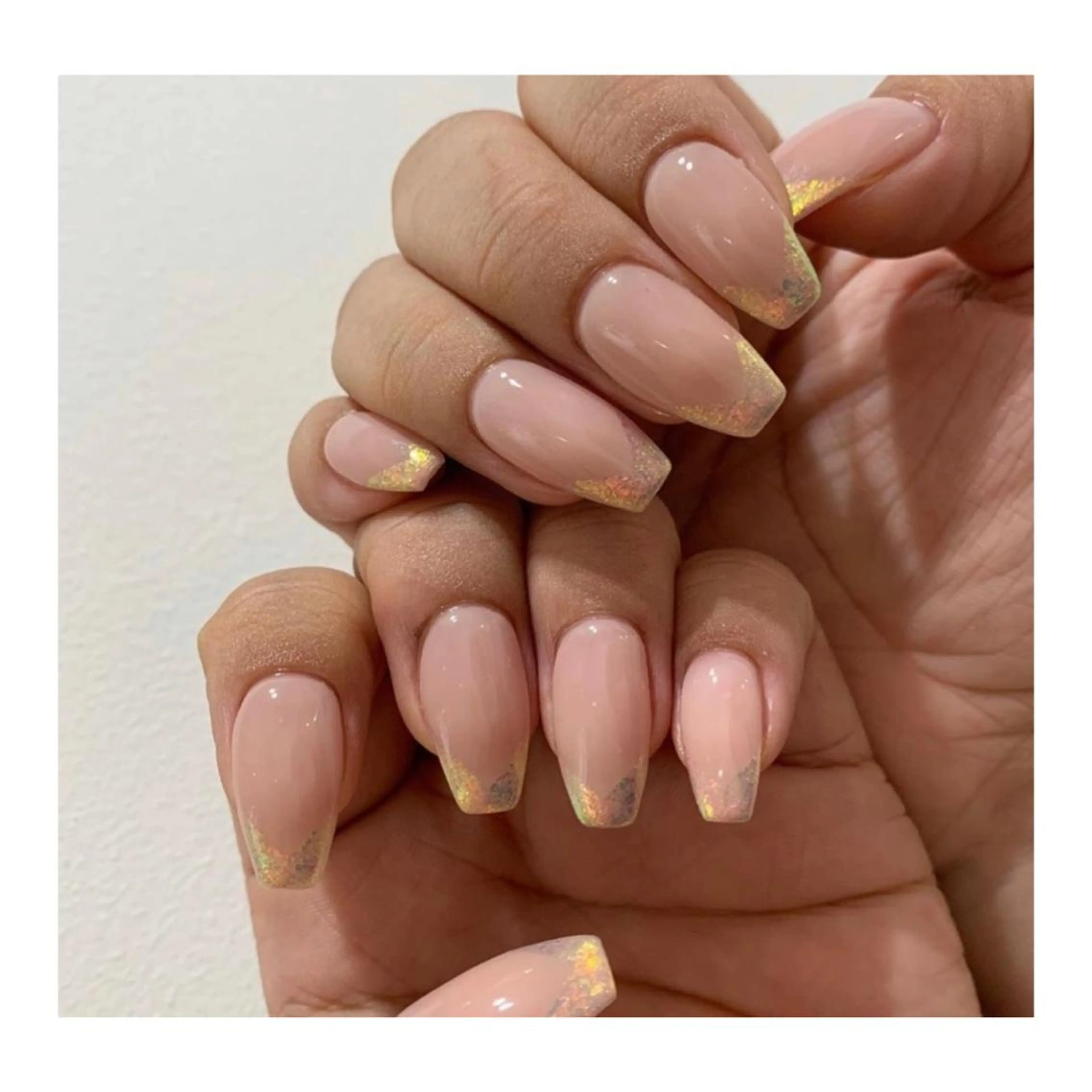 ネイル フレンチネイル ハンドネイル M nail 個人サロン𓆉♥︎のネイルデザイン