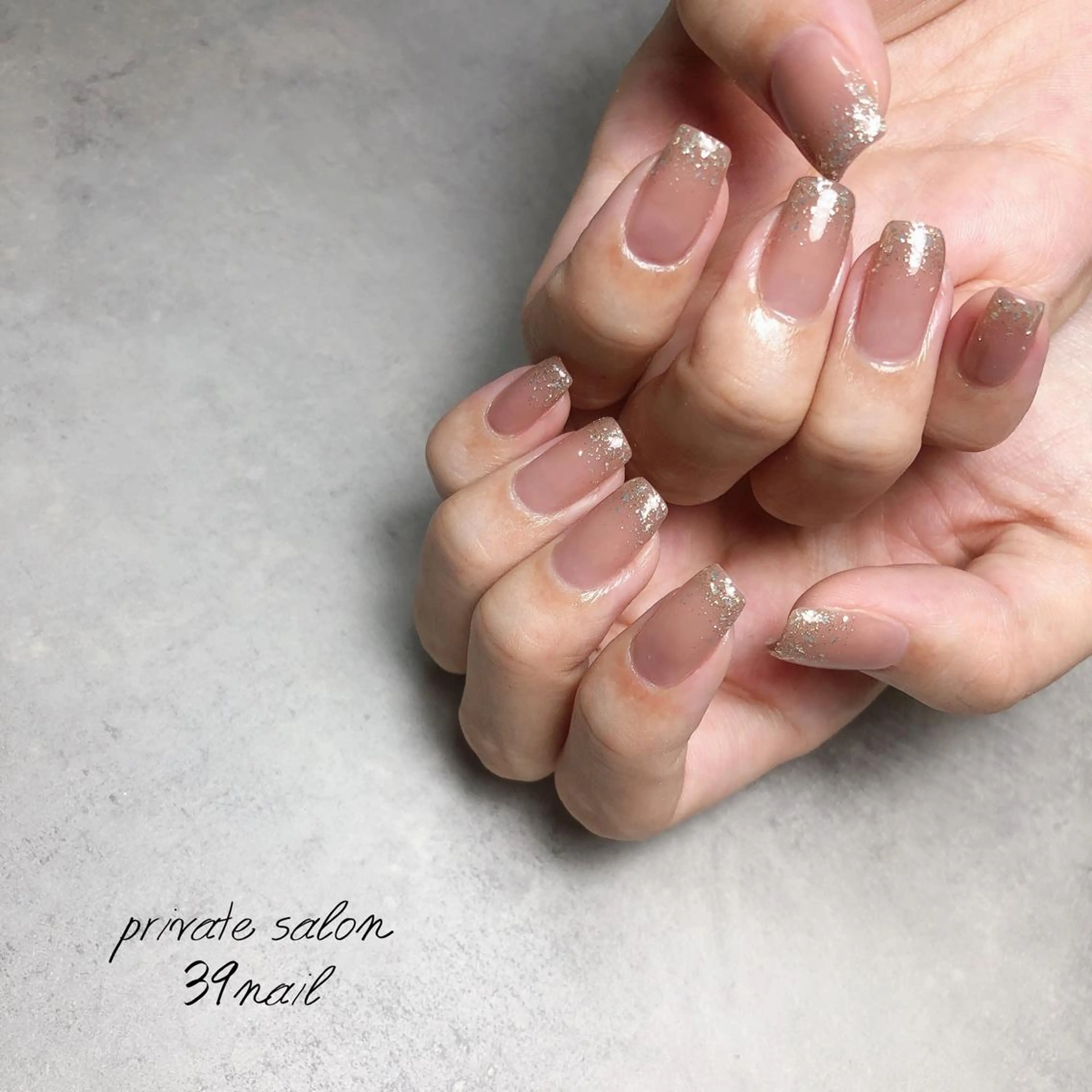 ミディアム ネイル ハンドネイル 京橋 【39nail】のネイルデザイン