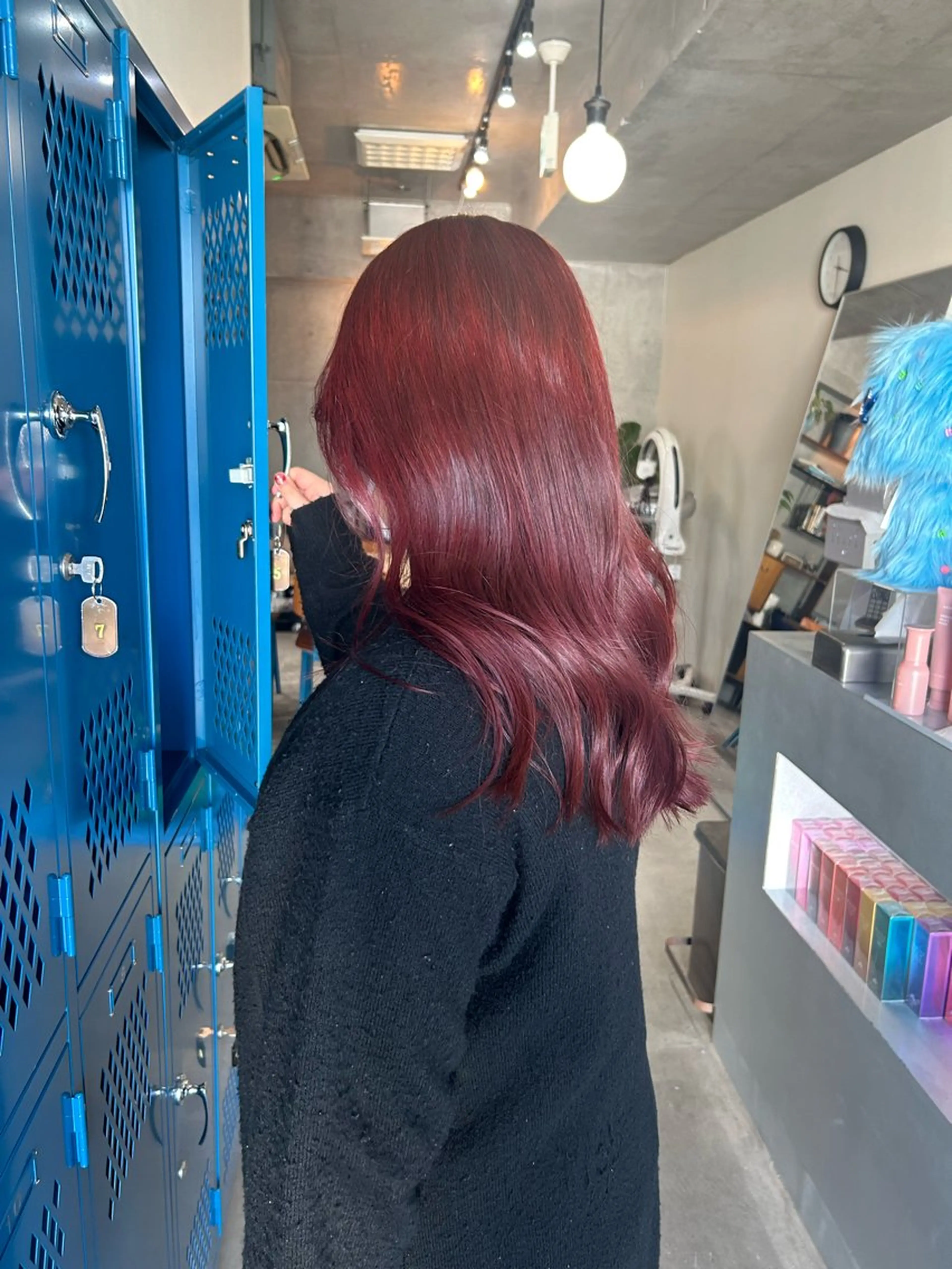 ロング カラー ブリーチ ブリーチなしカラー ヘアカラー ルーツカラー/暖色カ ラー/EMIRI🍀のヘアスタイル