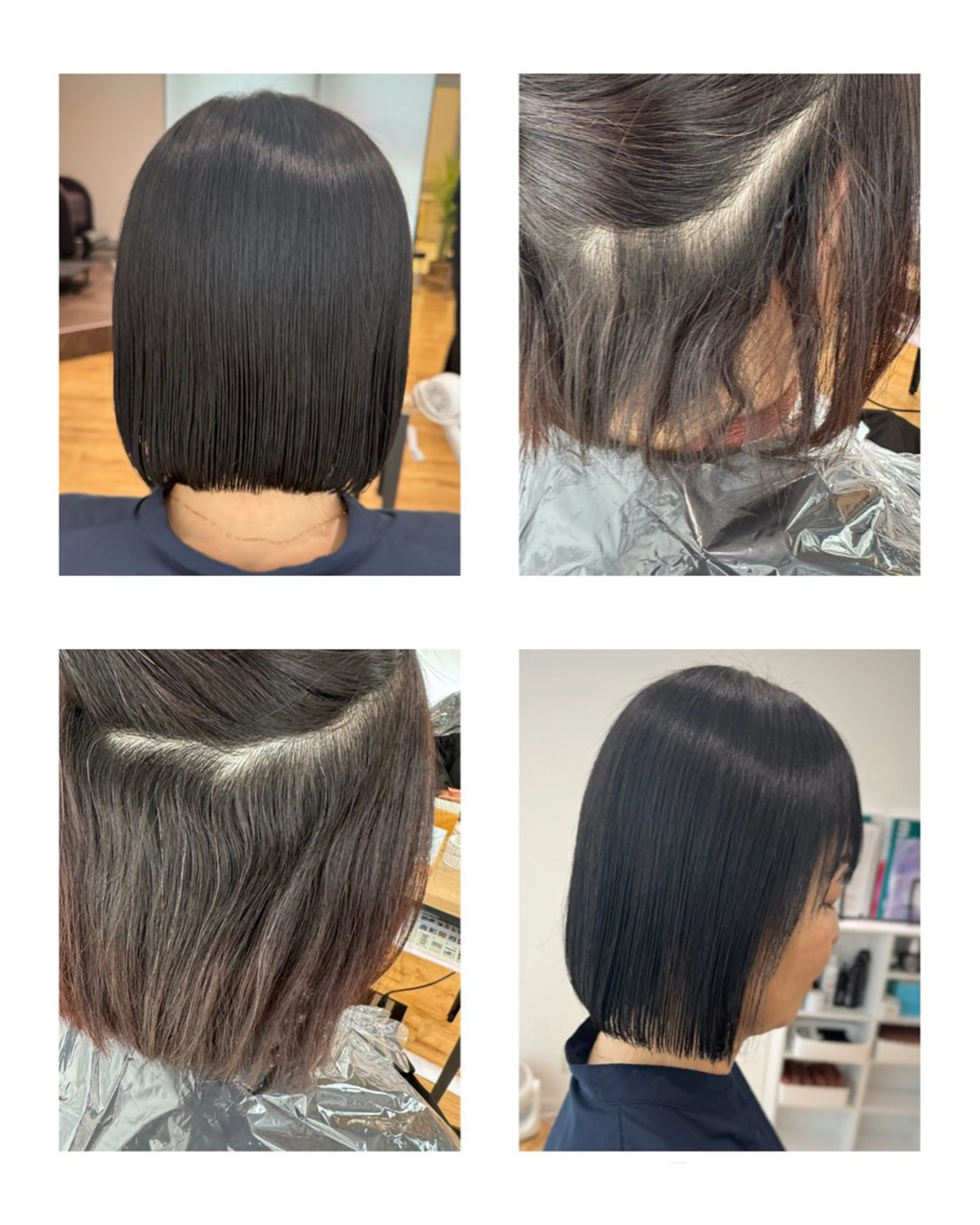 ショート 縮毛矯正 平井 麗奈のヘアスタイル