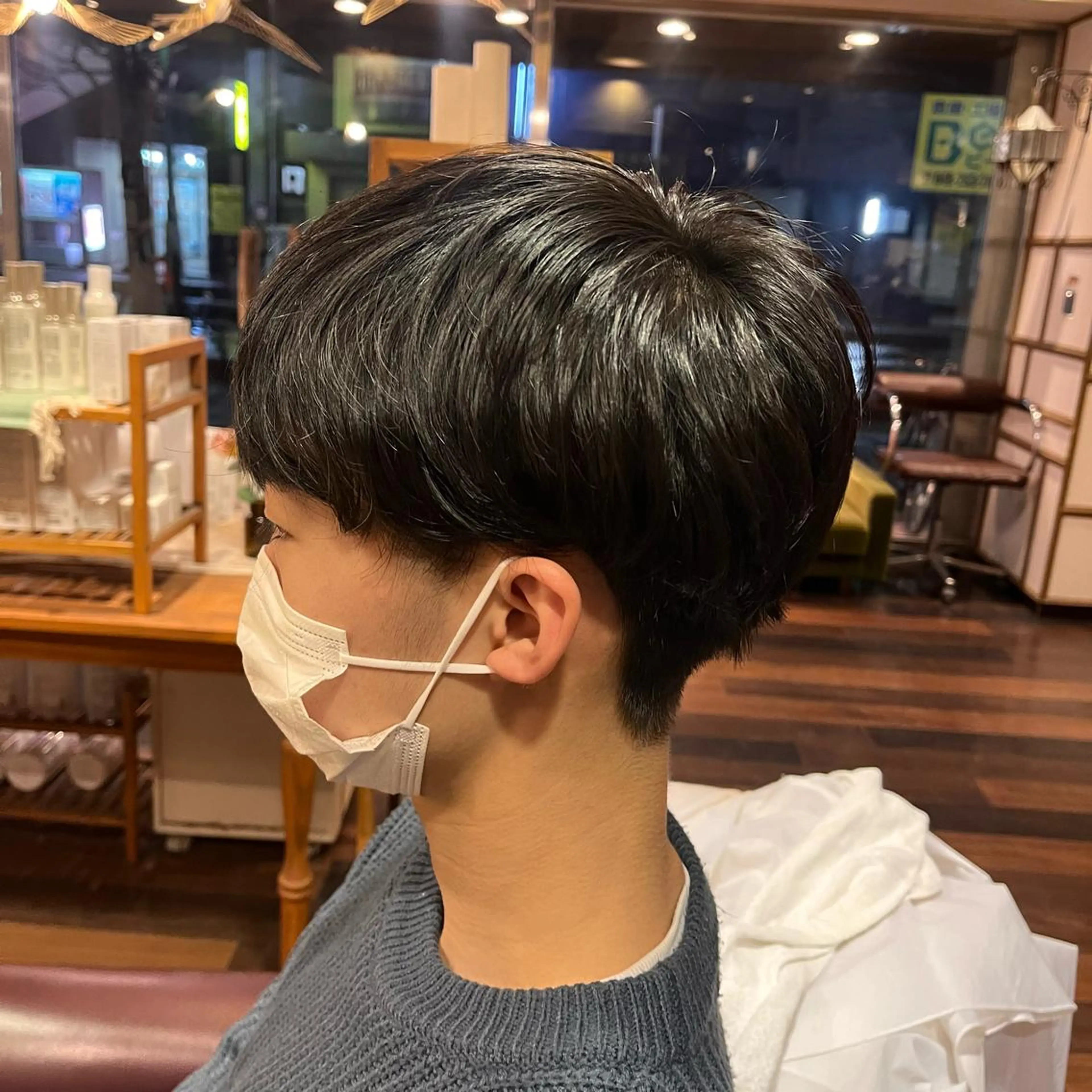 メンズ メンズパーマ よしだ しおりのヘアスタイル