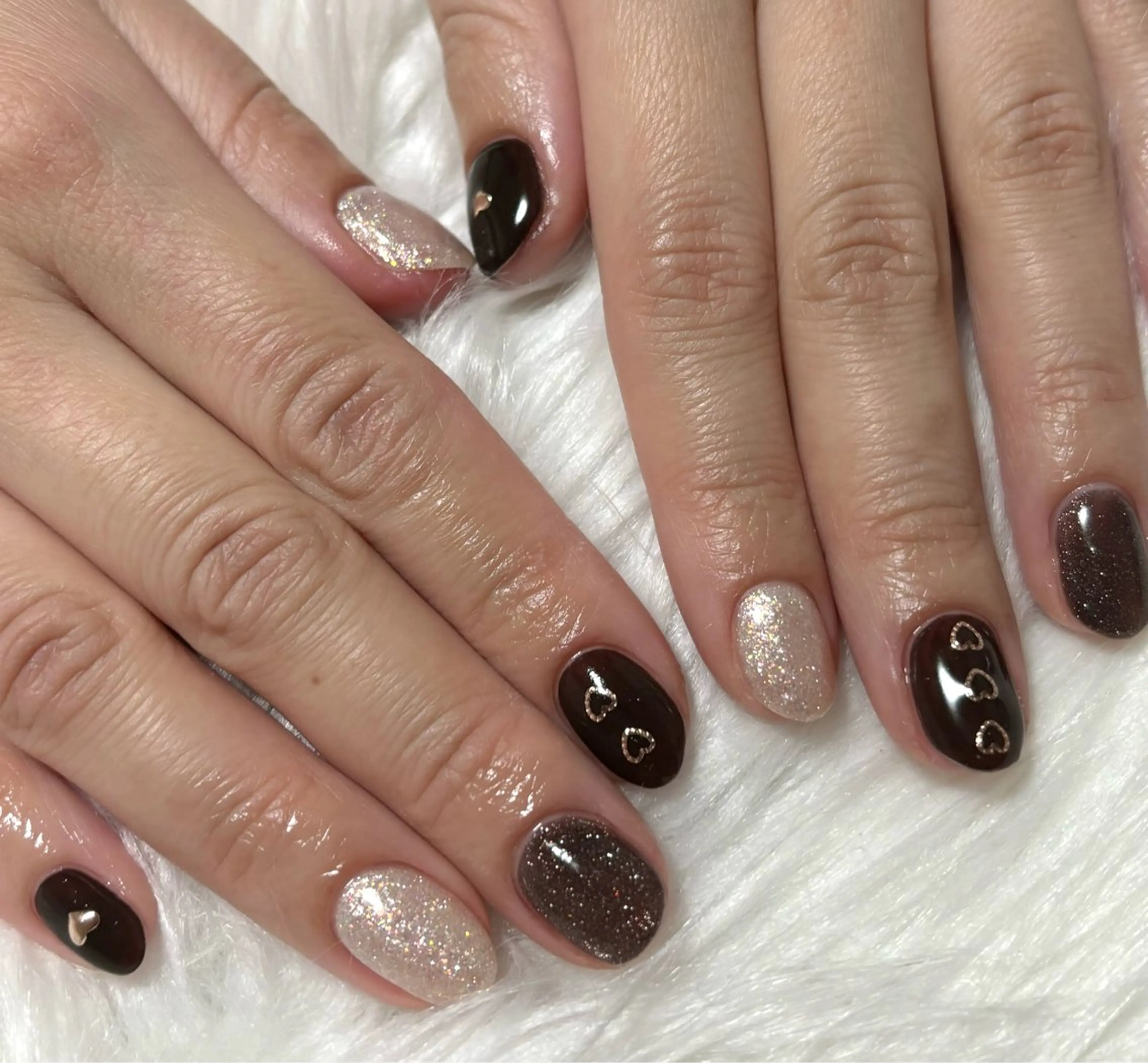 ネイル ハンドネイル nail salon HIRUKANAのネイルデザイン