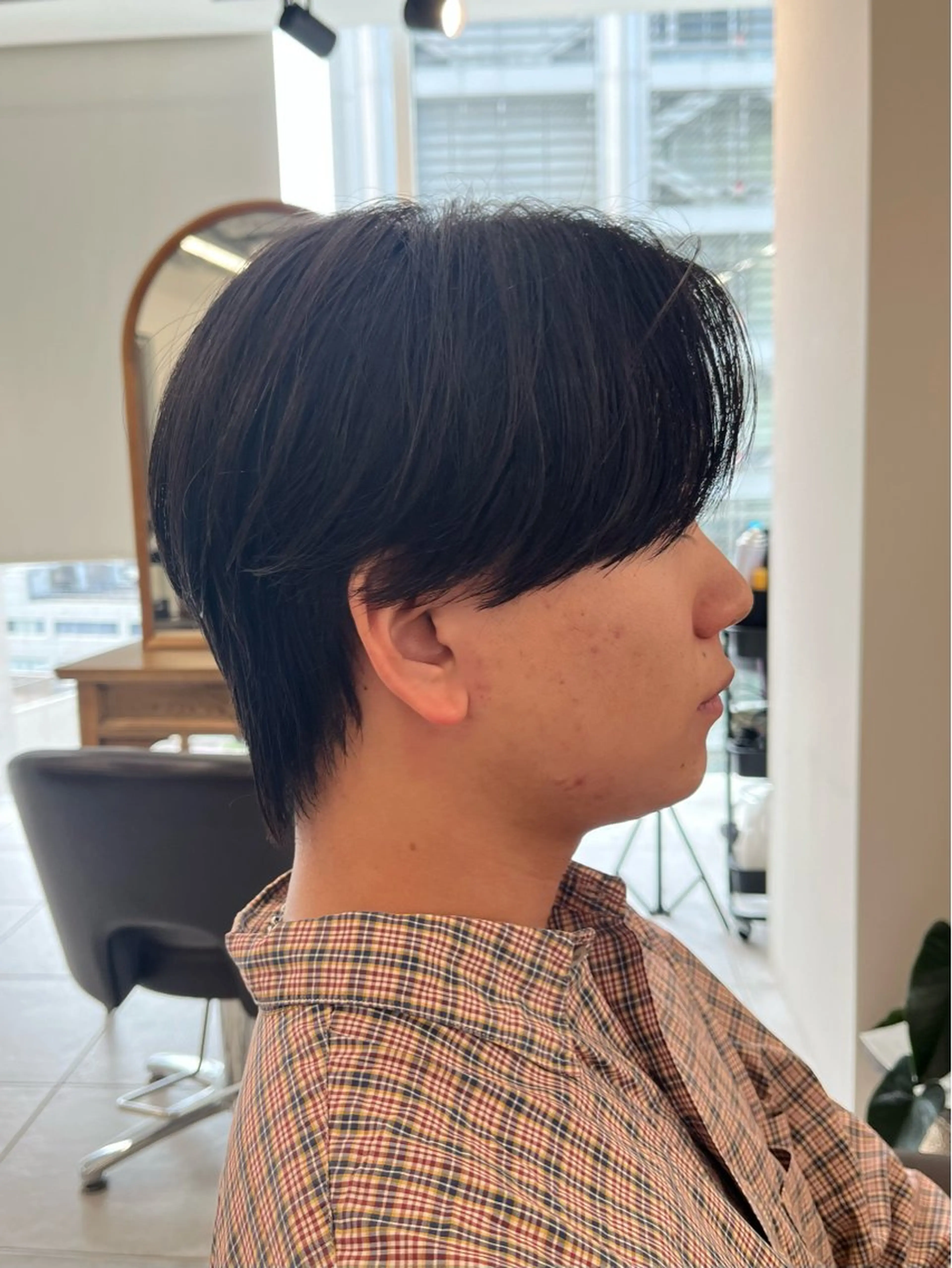 ショート パーマ メンズ カット パーマ トリートメント ヘアセット 🏆メンズヘア特化 🥇代表りんぺーのヘアスタイル