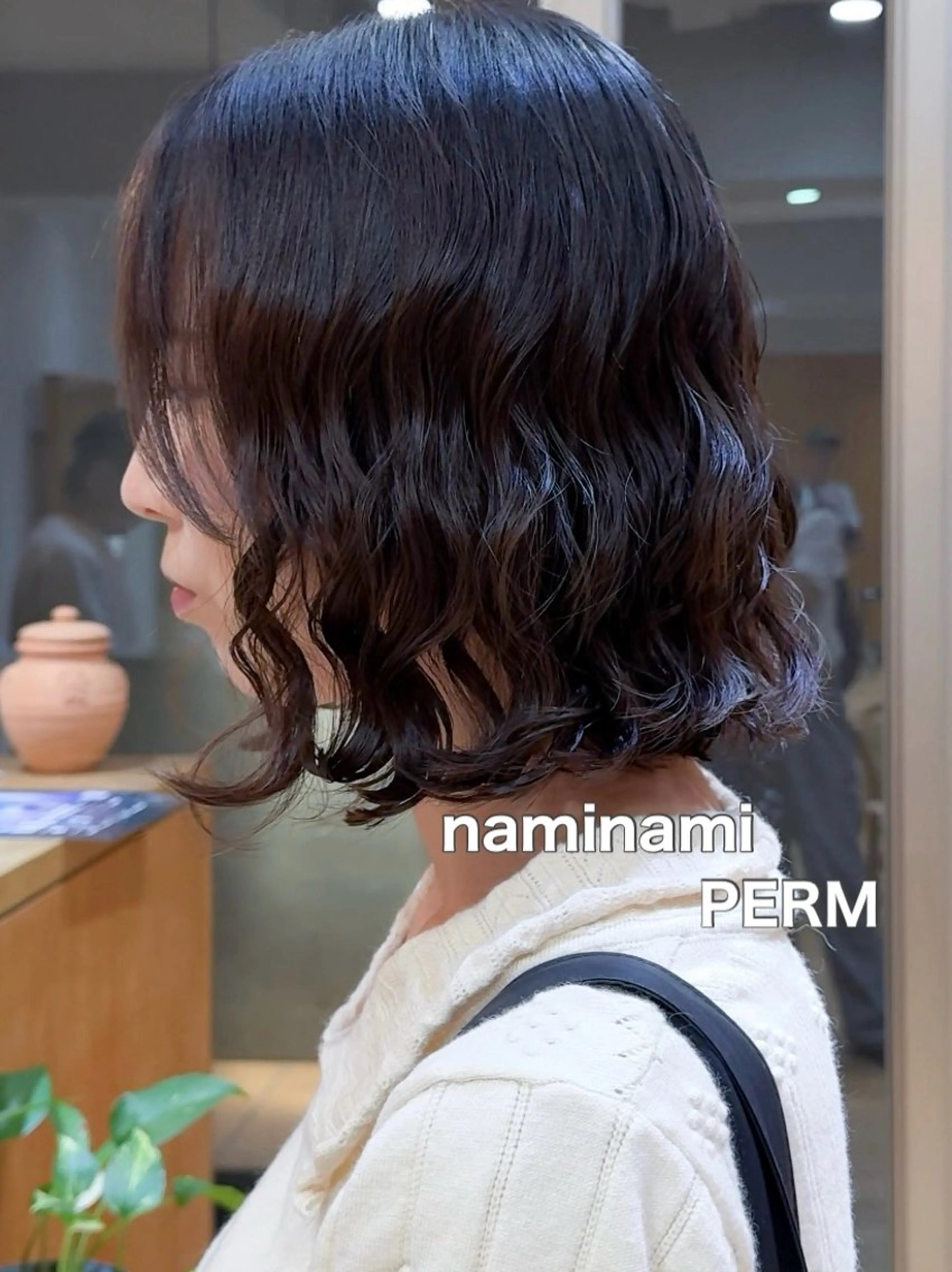 ショート カラー パーマ カット パーマ 大橋 芽衣のヘアスタイル