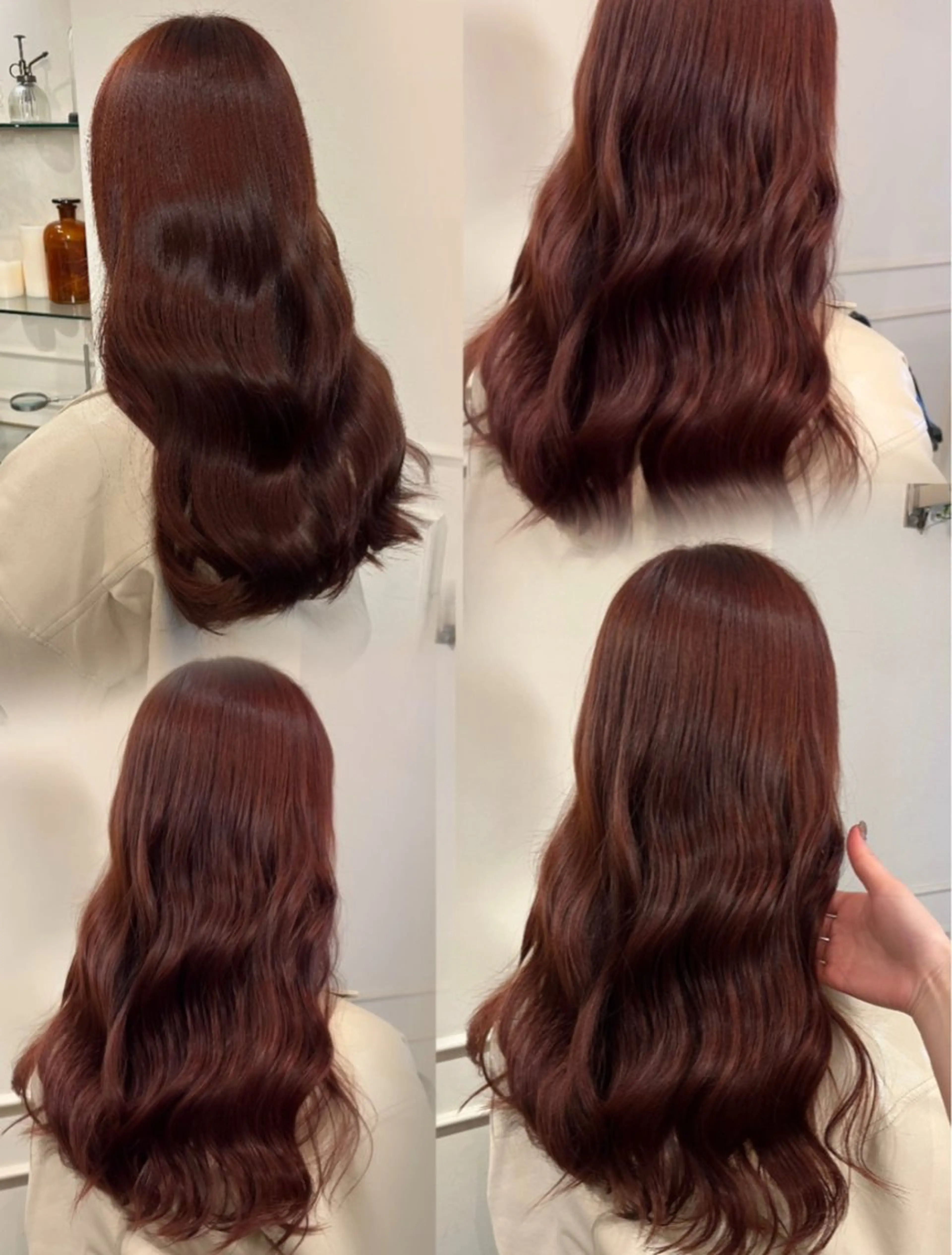 ロング カラー ブラウンカラー ROVER所属・美咲🤎 /艶カラー /ハイライトカラーのヘアスタイル