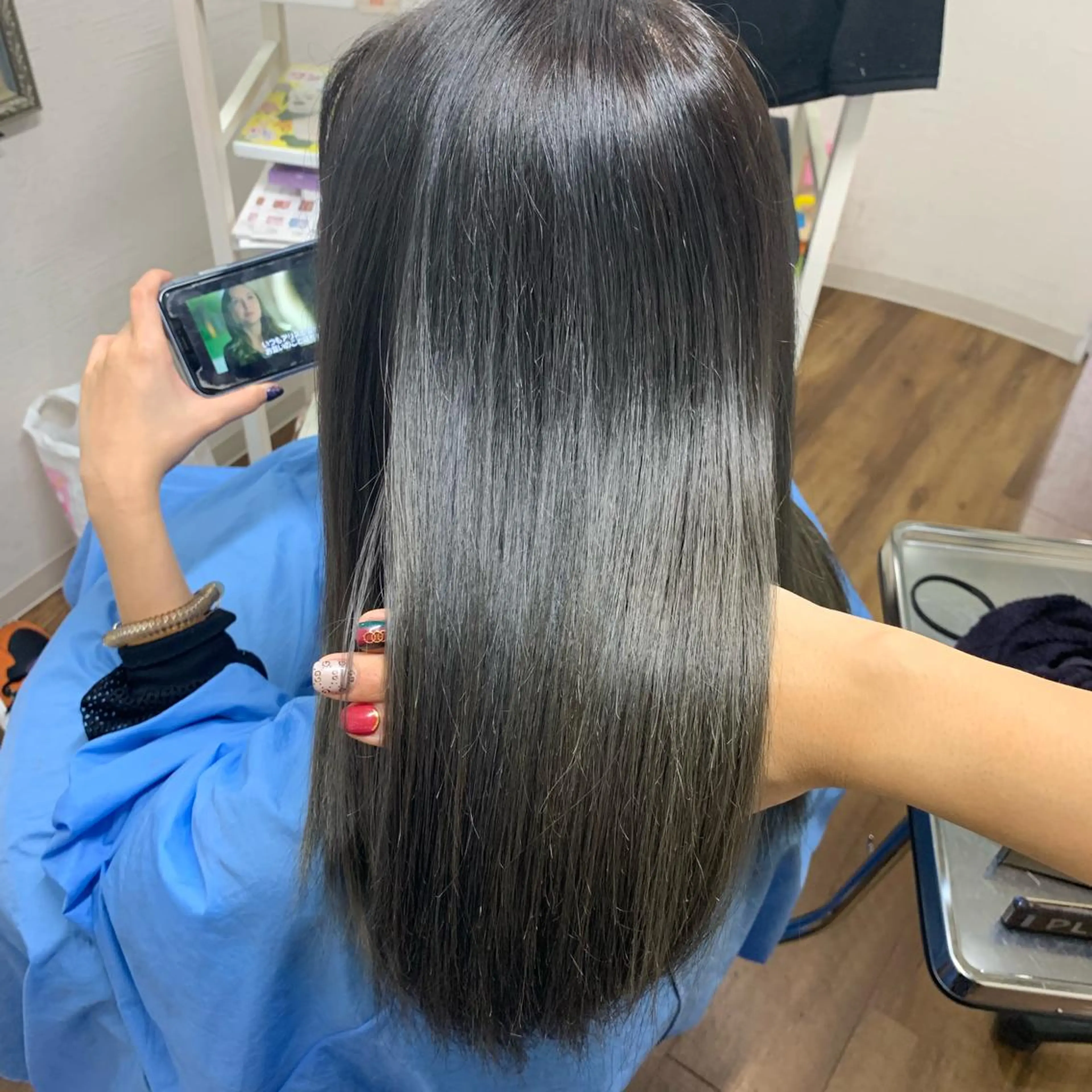 ミディアム カラー 🎀モテ髪ﾐﾙｸﾃｨ ｰ🎀yasunaのヘアスタイル