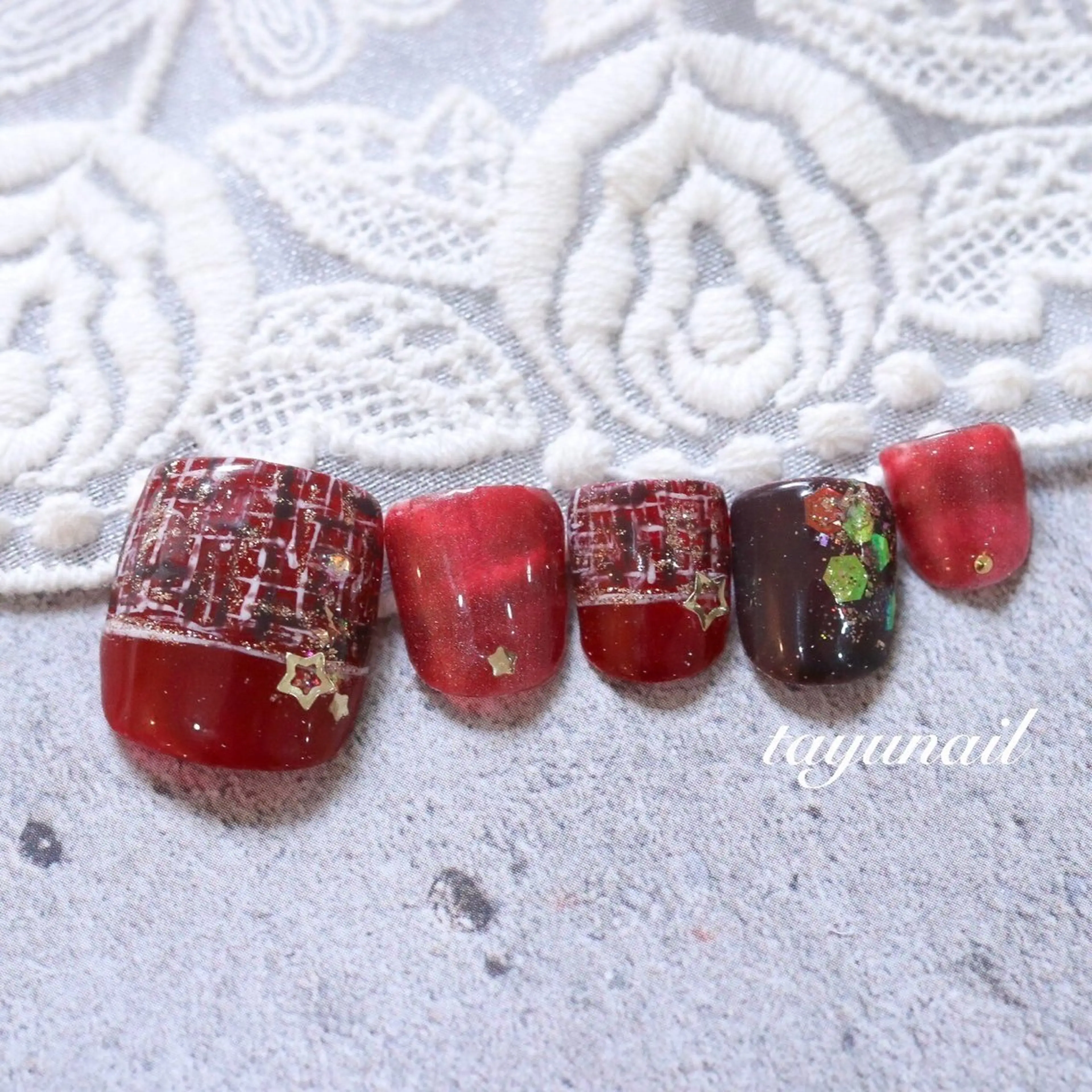 ネイル アートネイル ジェルネイル パラジェル ネイルサロン・ネイルスクール たゆnail所属・ネイルサロン 【たゆnail】のネイルデザイン