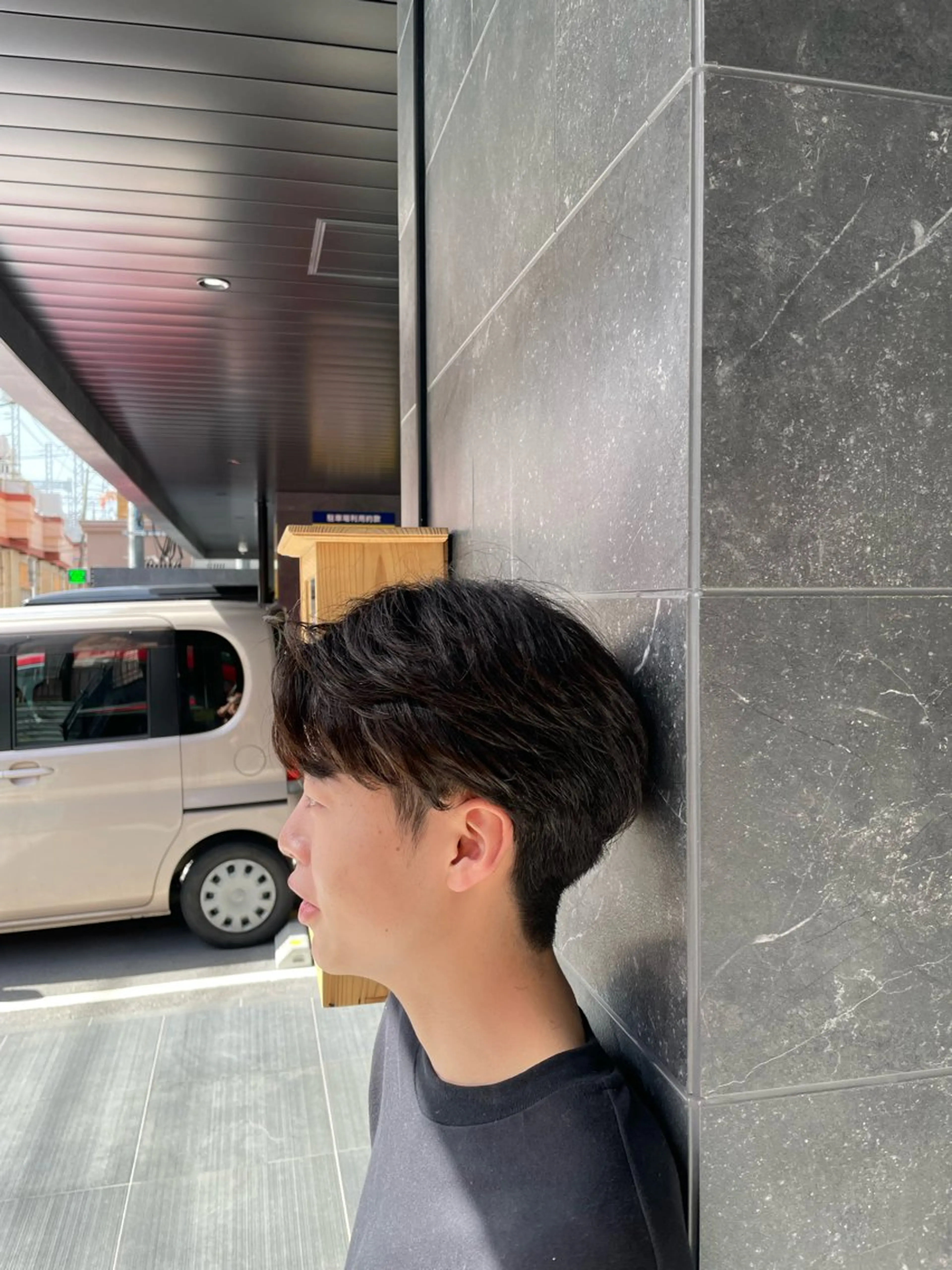 メンズ 遠藤 健登のヘアスタイル