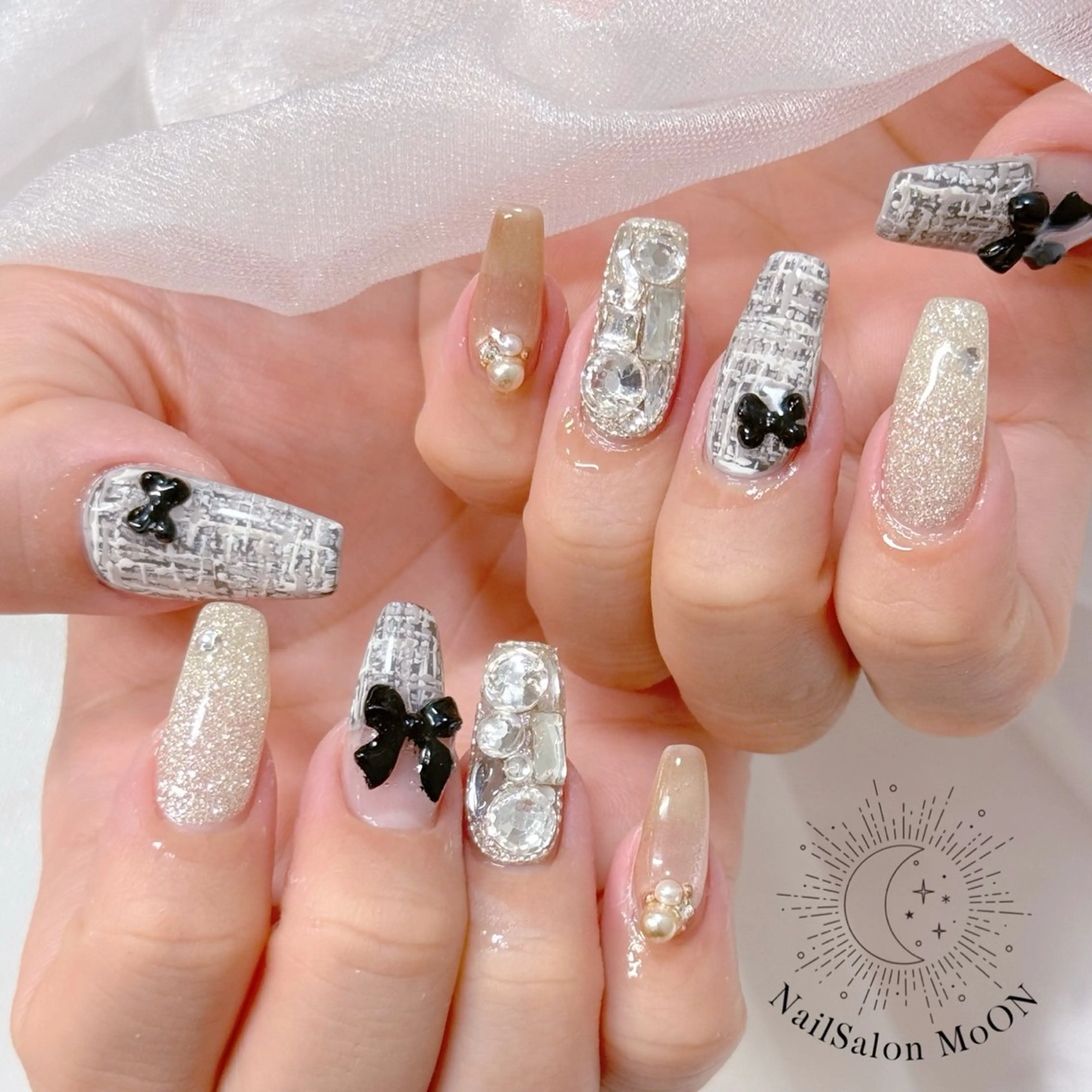 オフ込み🧡8本アート【持ち込み🆗】の写真