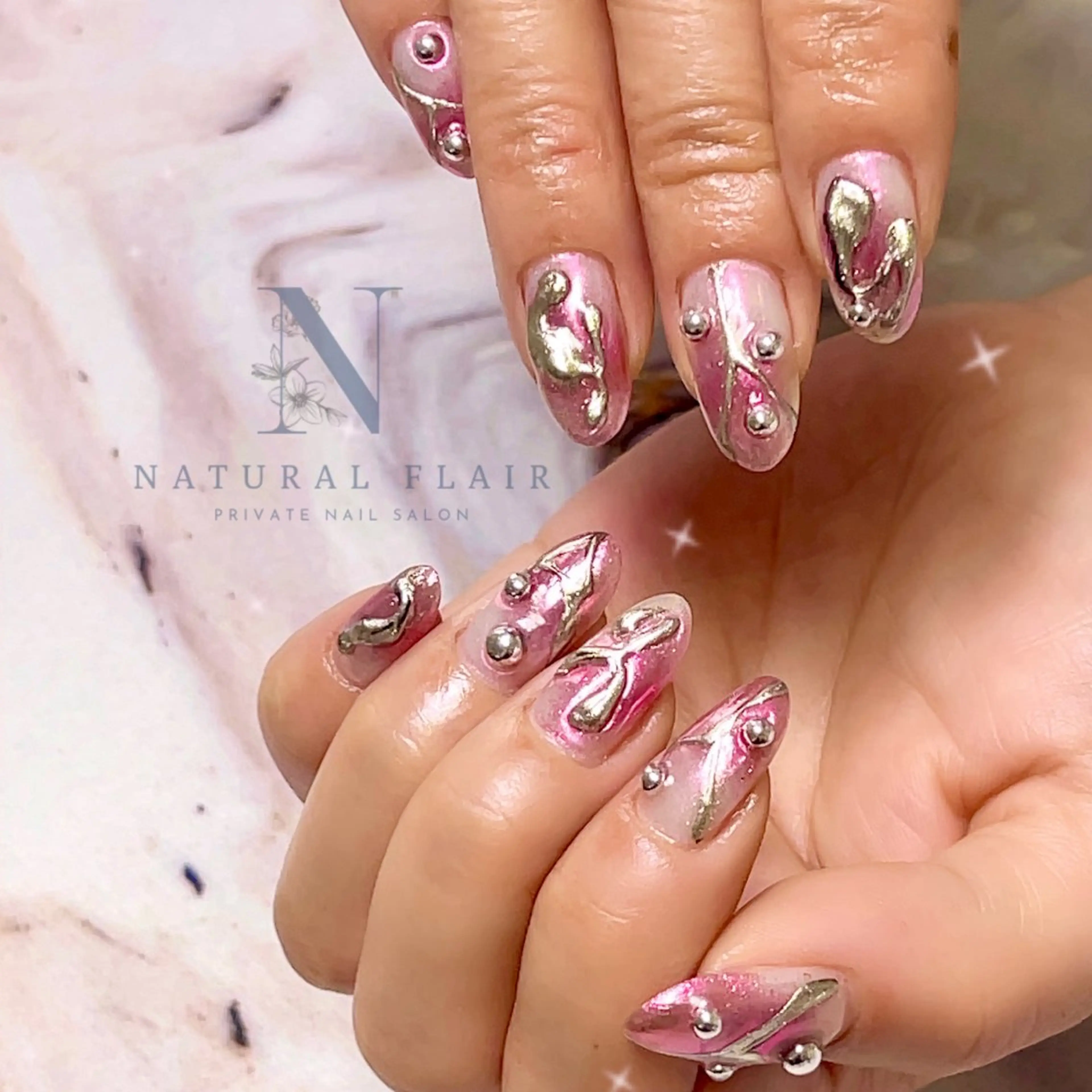 ネイル ハンドネイル natural flairのネイルデザイン